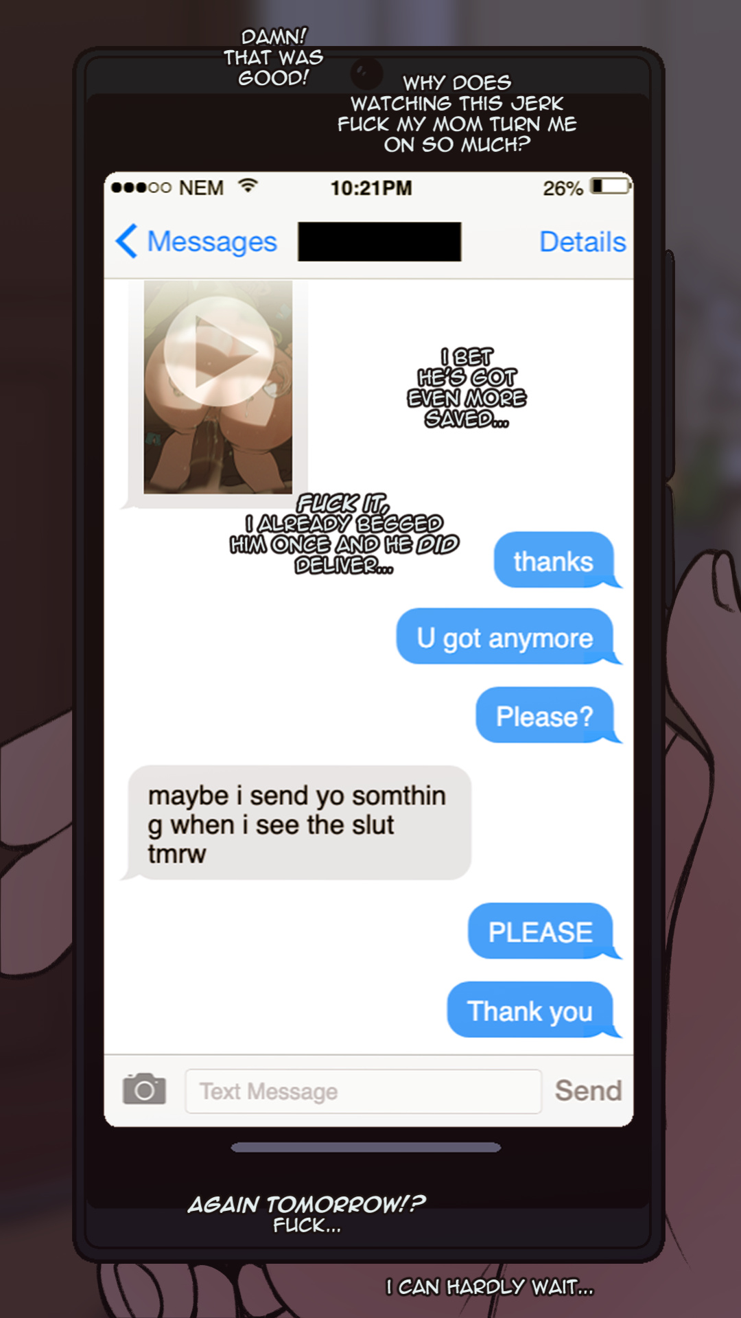 [Not Enough Milk] Mom deals with my Bully
