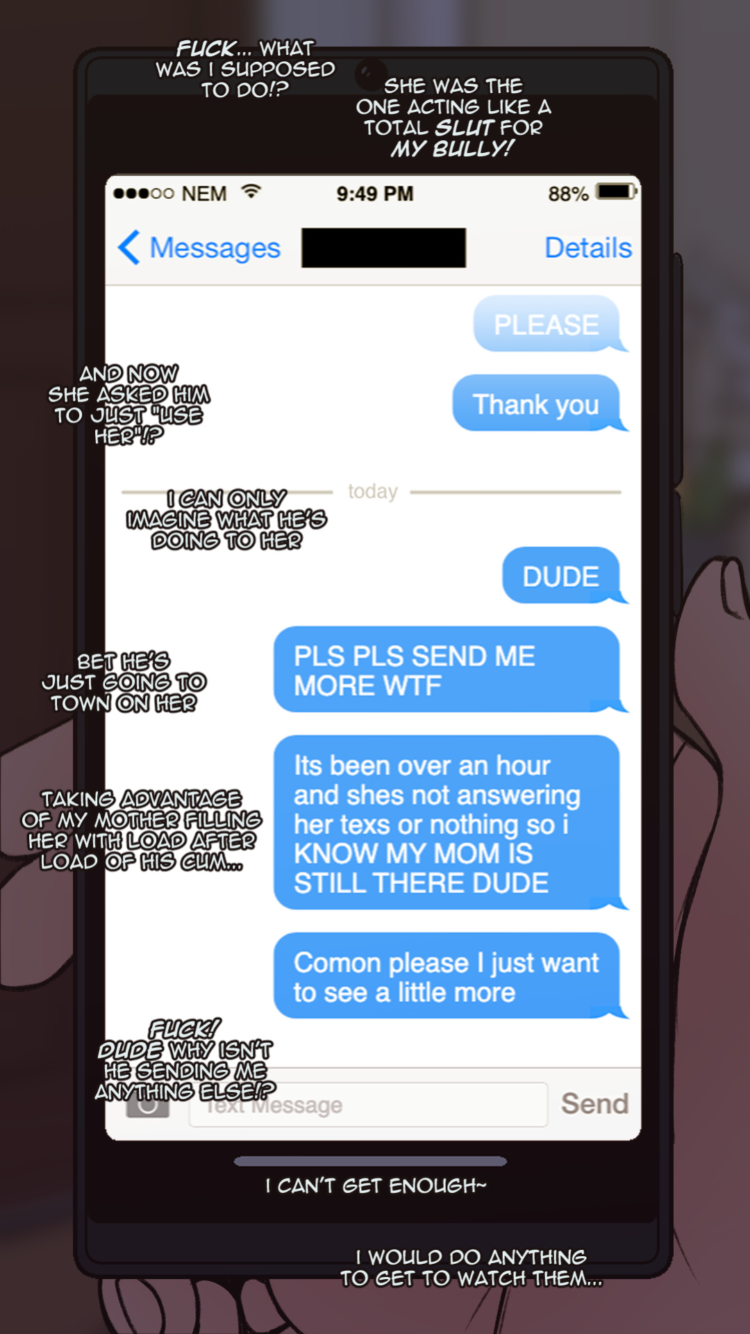[Not Enough Milk] Mom deals with my Bully