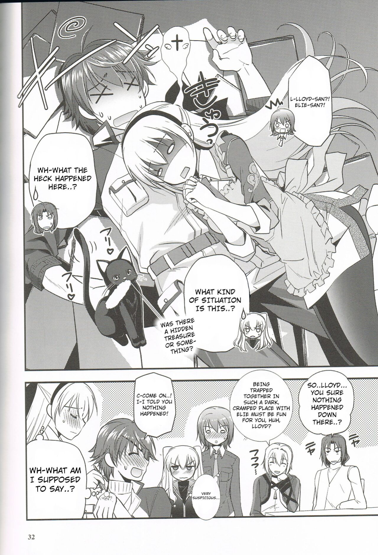 (C95) [C.A.T (Morisaki Kurumi)] Mato no Tsukiyo ni (The Legend of Heroes: Sen no Kiseki)