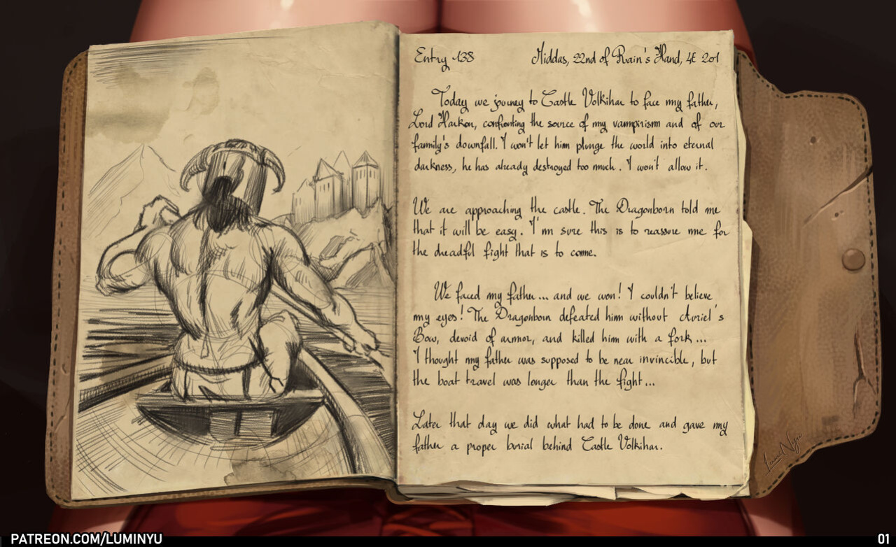 [LumiNyu] Serana Mini Comic (The Elder Scrolls V: Skyrim)