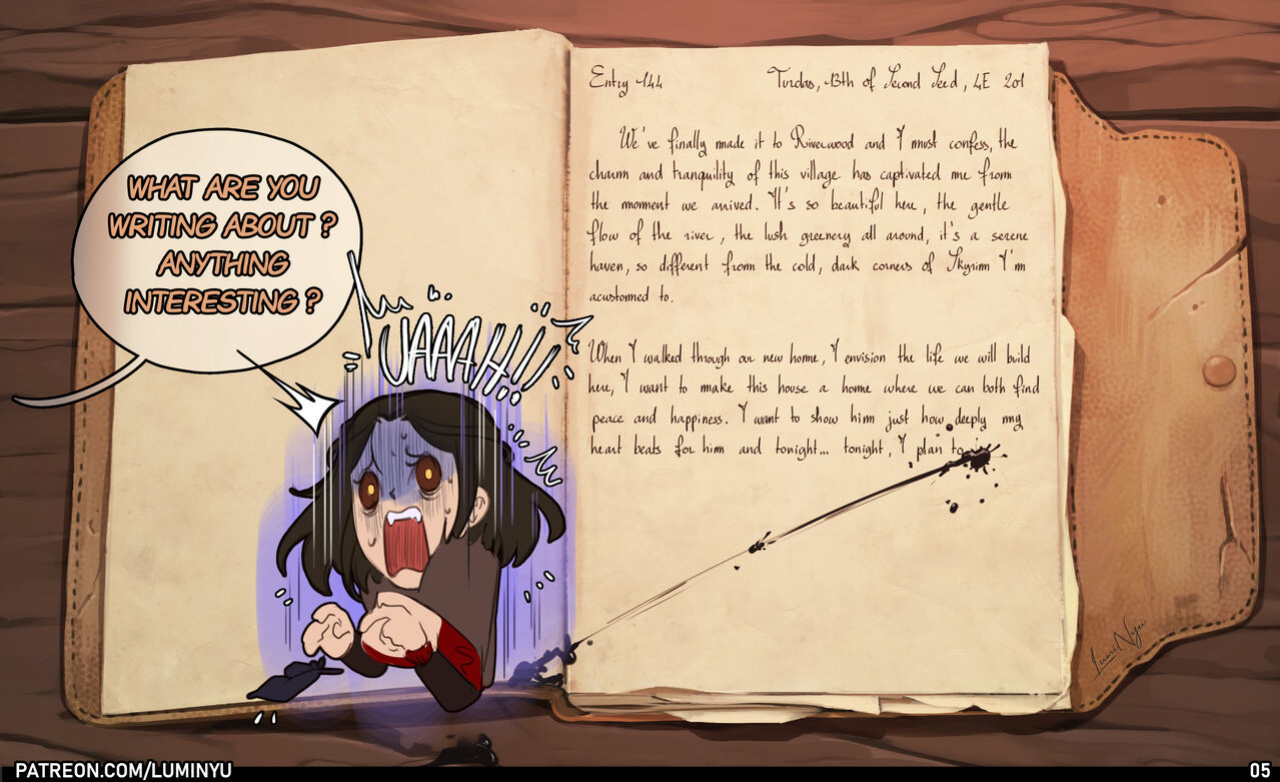 [LumiNyu] Serana Mini Comic (The Elder Scrolls V: Skyrim)