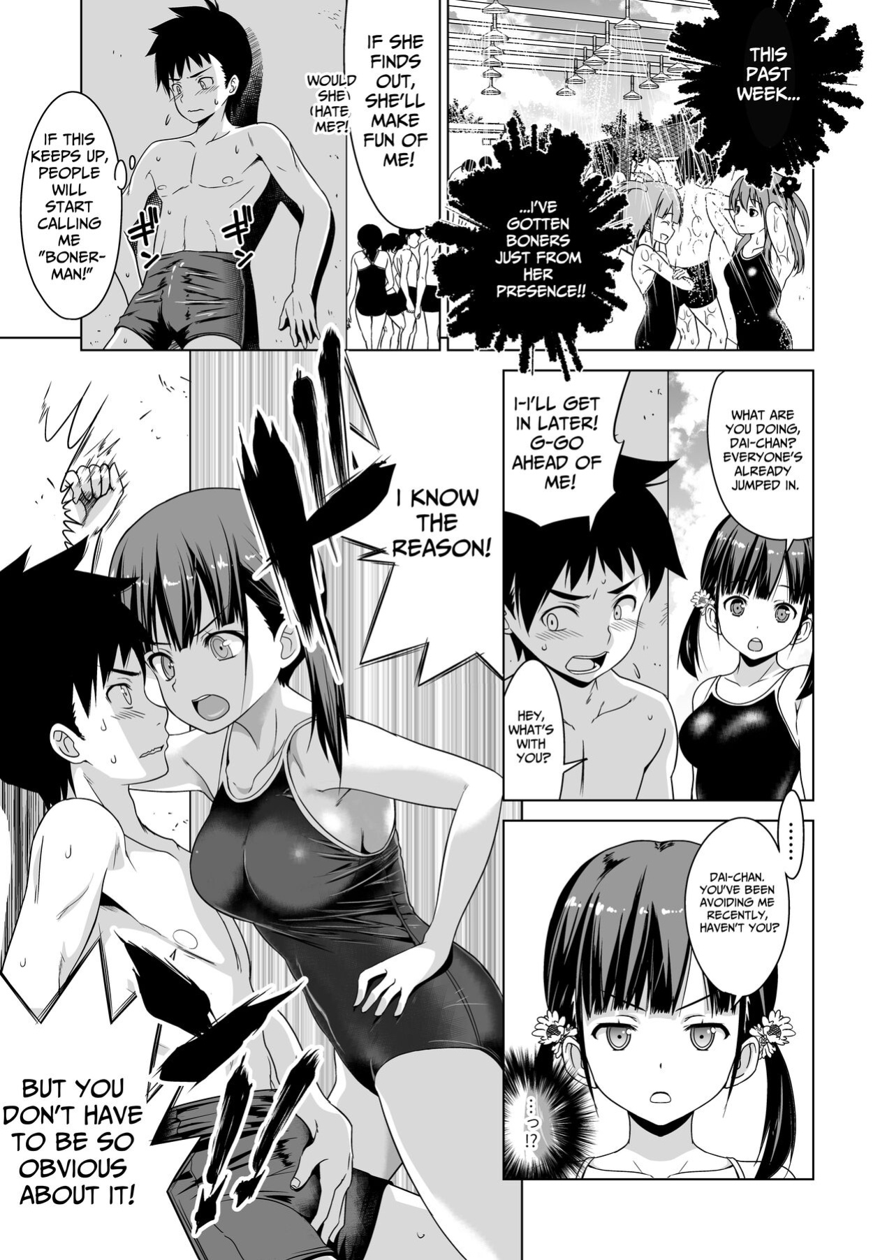 [Himawari Hanabi (Wakana Hanabi)] Shishunki to Honki Sex | Serious Summer Sex At The Pool [spaceMoose]