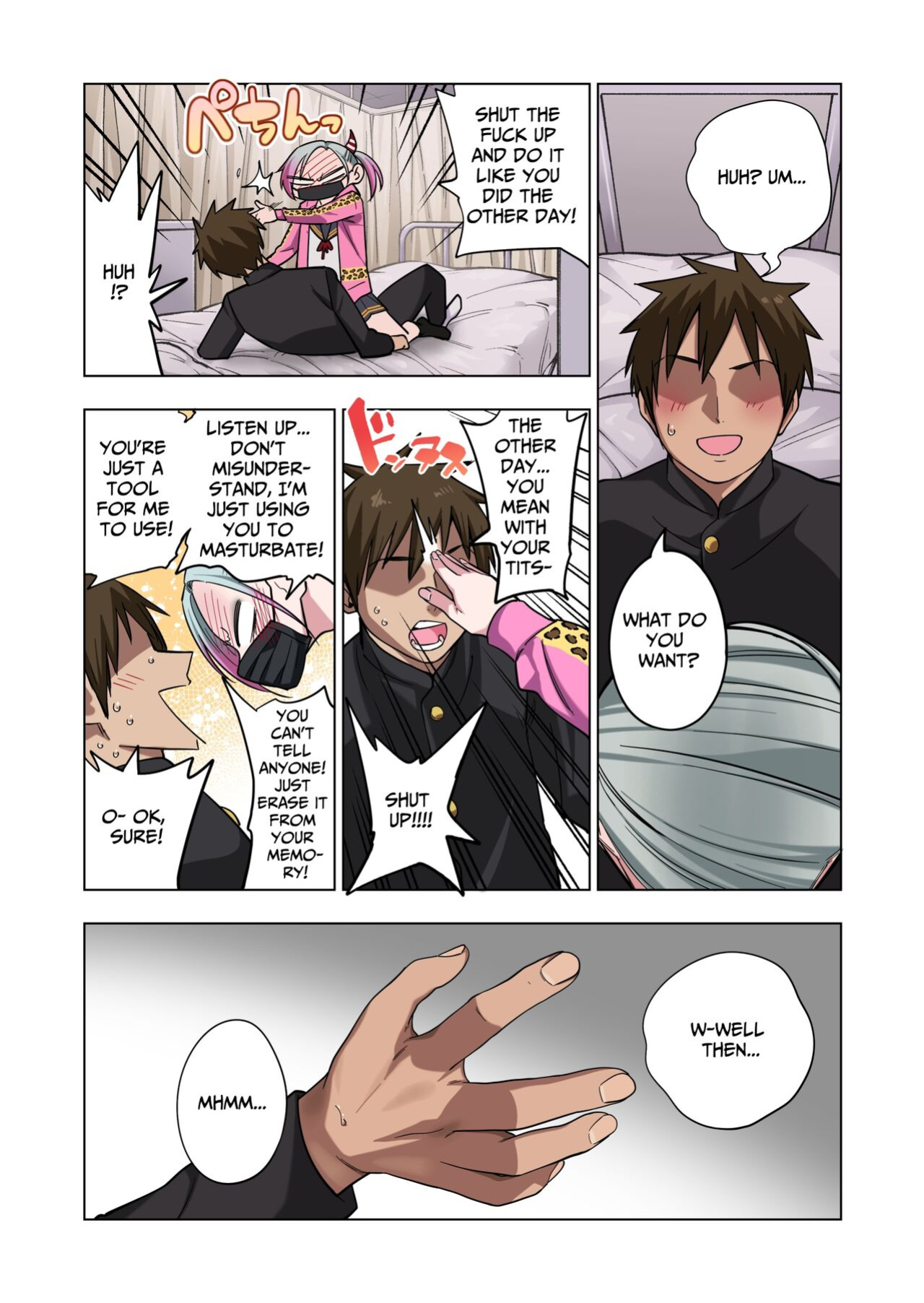 [Gujira 4 Gou (Gujira)] Tsuntsun Yankee-chan wa Yowayowa Chikubi o Ijireba Kekkou Nandemo Yarasete Kureru | Prickly Delinquent Girl Will Let You Do Almost Anything If You Tease Her Sensitive Nipples [Penguin Piper]