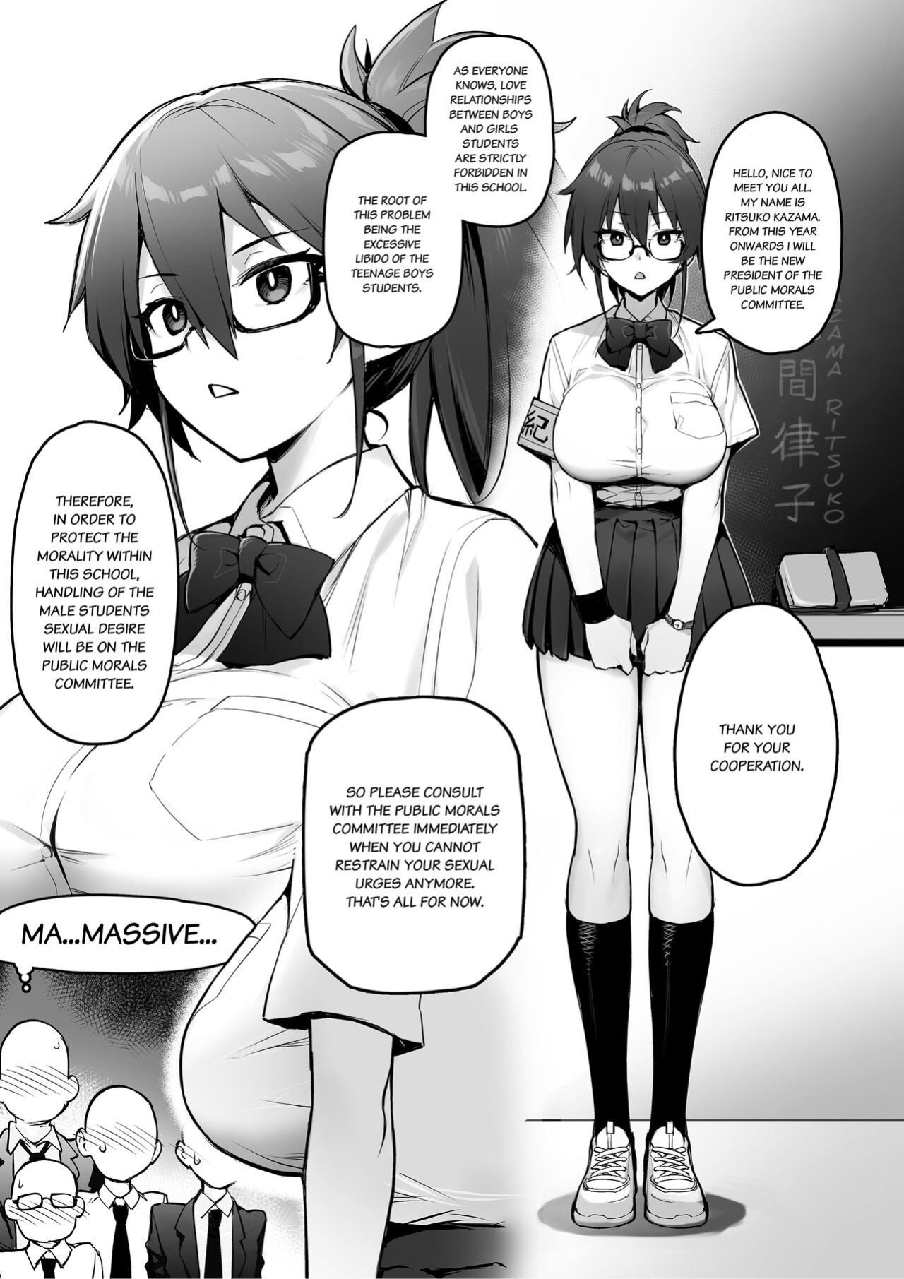 [TRY] The New President of The Public Morals Committee Got Really Massive Breasts