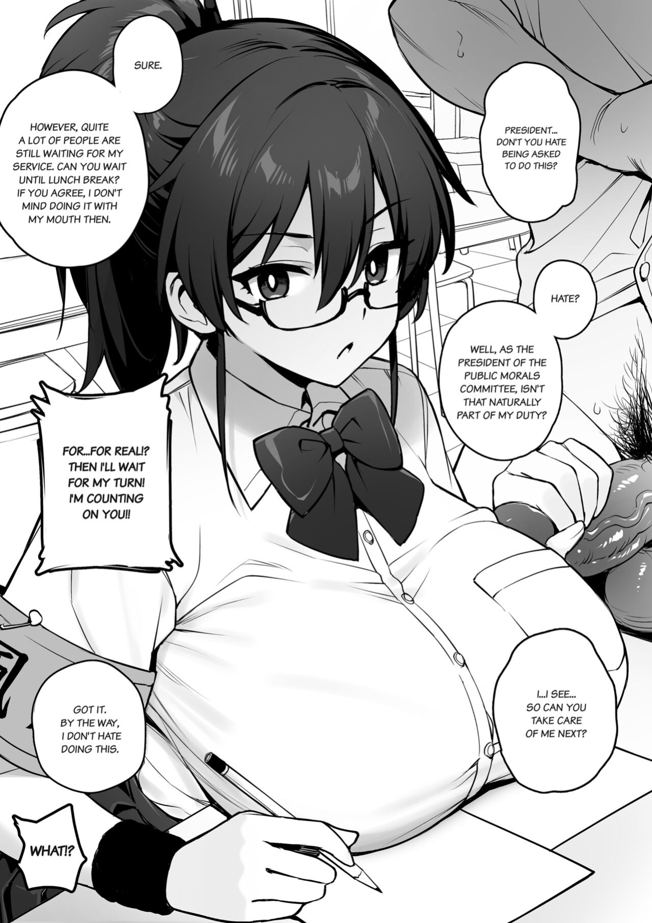 [TRY] The New President of The Public Morals Committee Got Really Massive Breasts