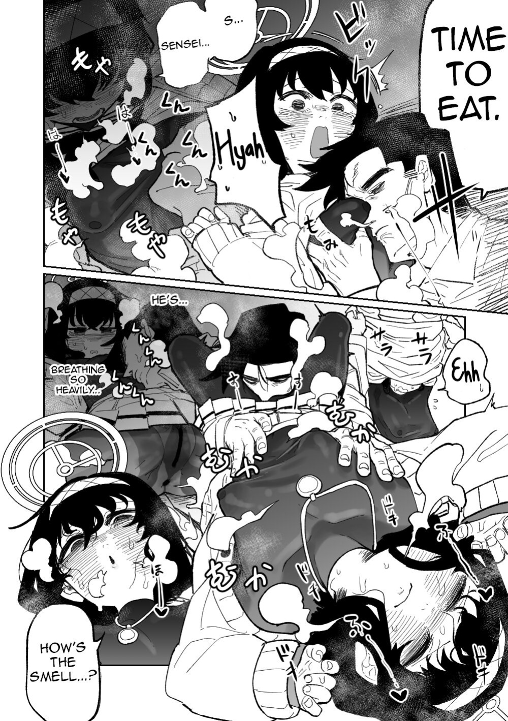 [Asahina Yoshitosi] Mokuzai to Doro to He to Hormon | Wood, Dirt, Farts, and Hormones (Blue Archive) (Shiririn)