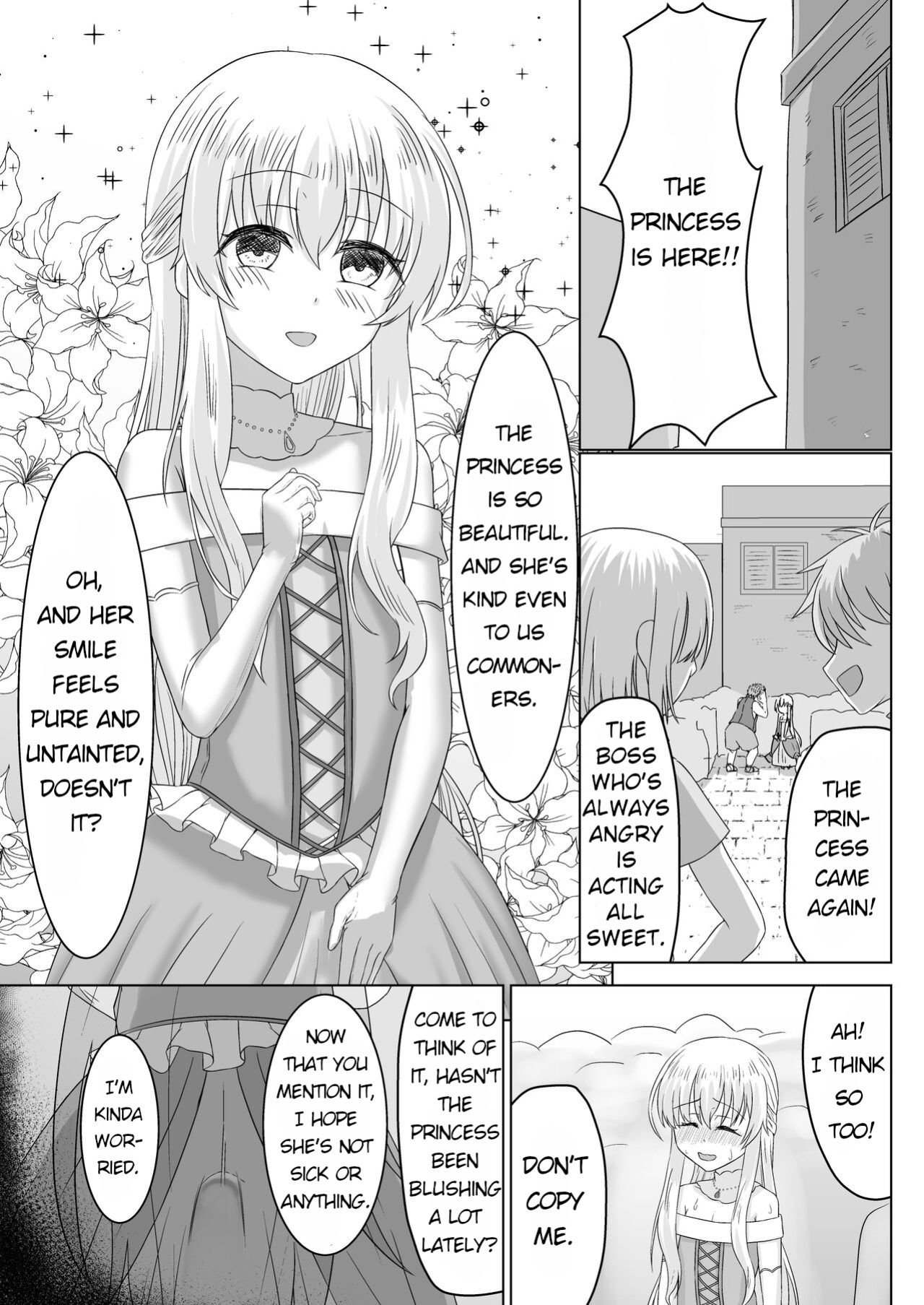 [Youkandou (Youkan)] Ohime-sama ♂ no Ouzoku Kyouiku | Princess♂'s Royal Education