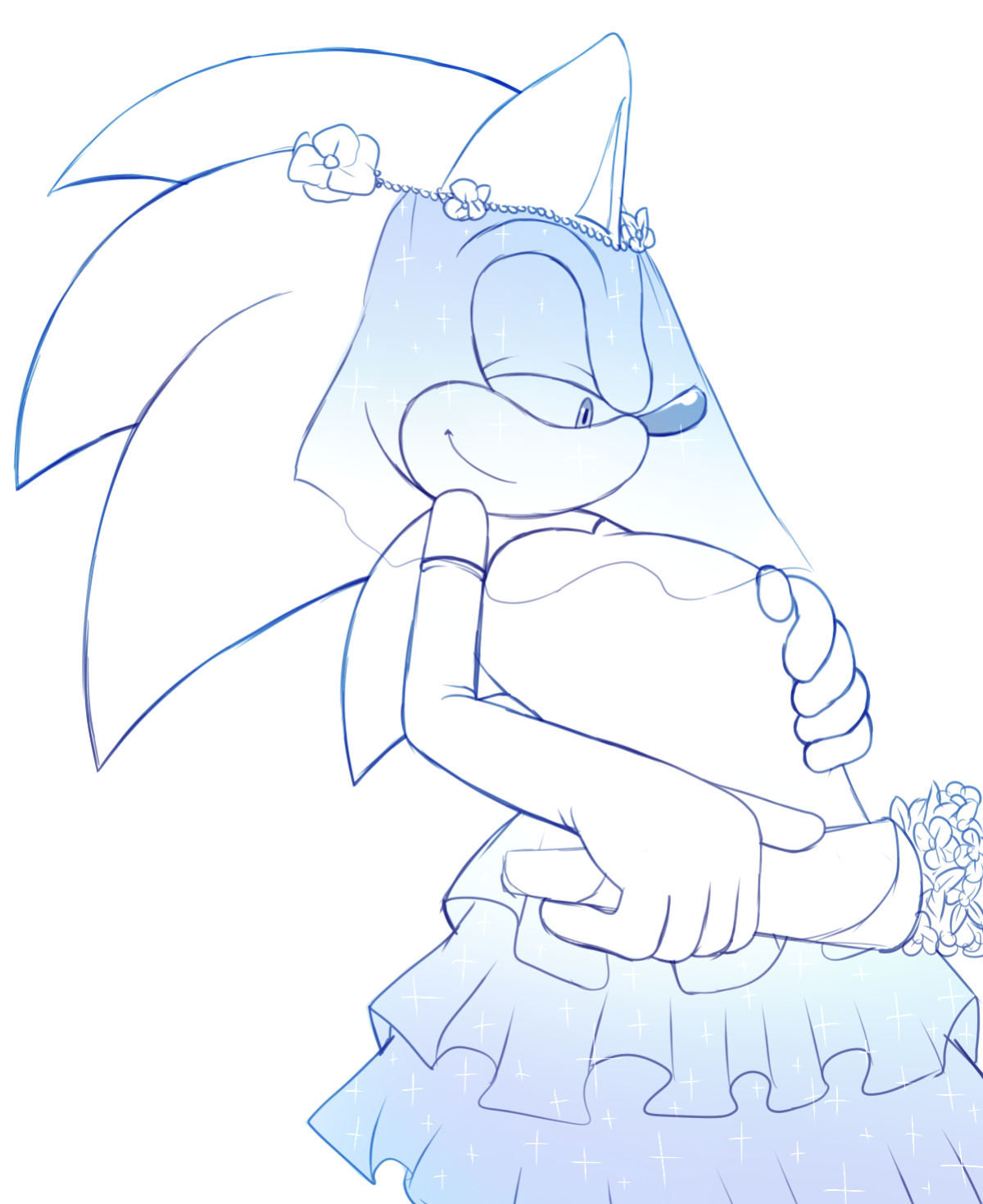 JayAero/BlueSeaMoon's Sonic Mpreg Art