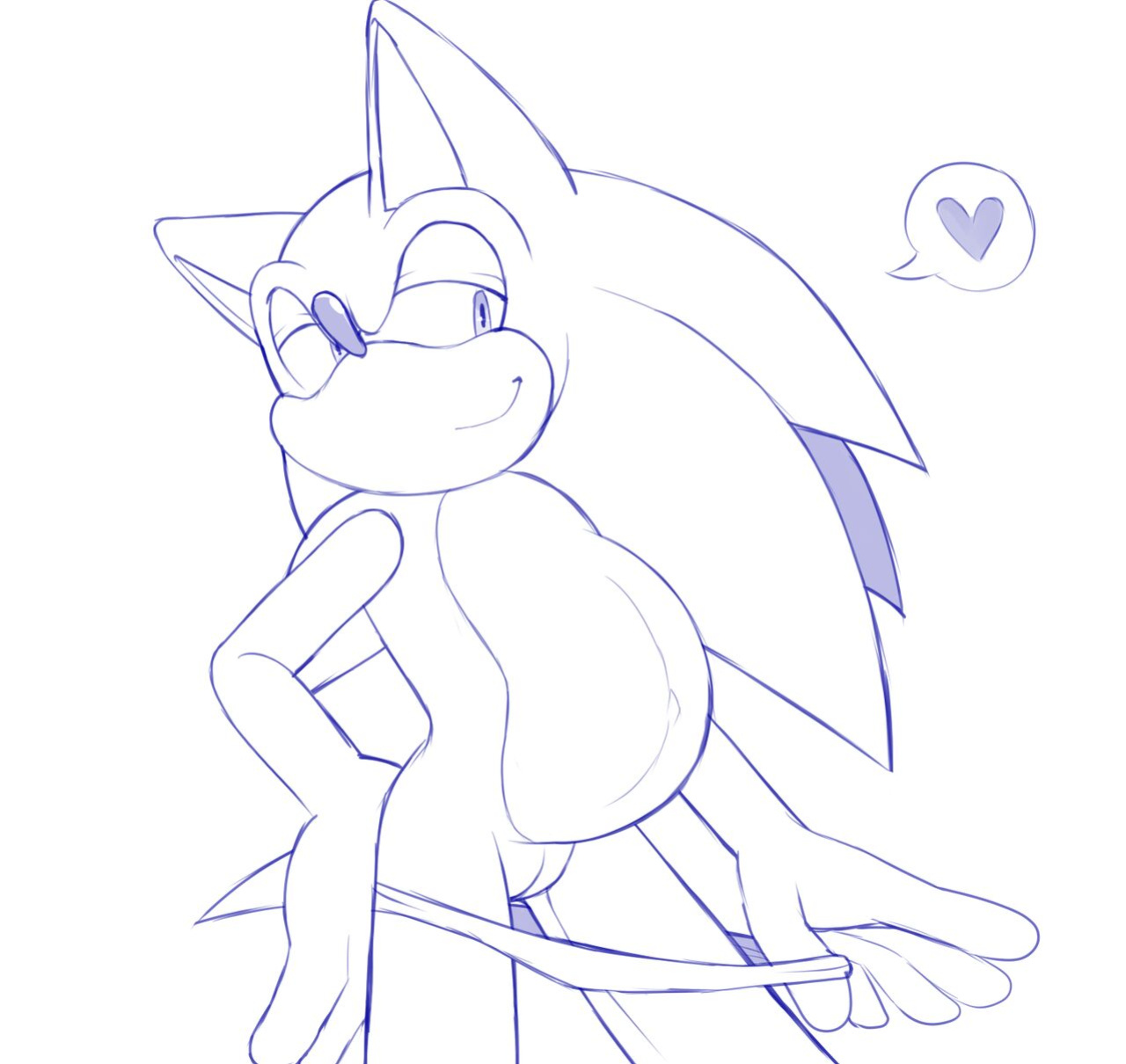 JayAero/BlueSeaMoon's Sonic Mpreg Art