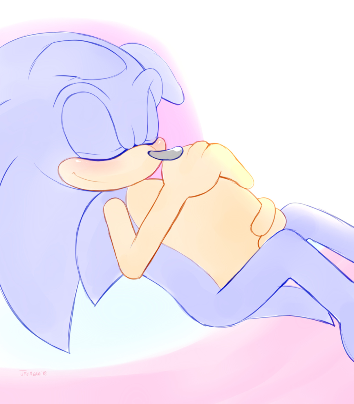 JayAero/BlueSeaMoon's Sonic Mpreg Art