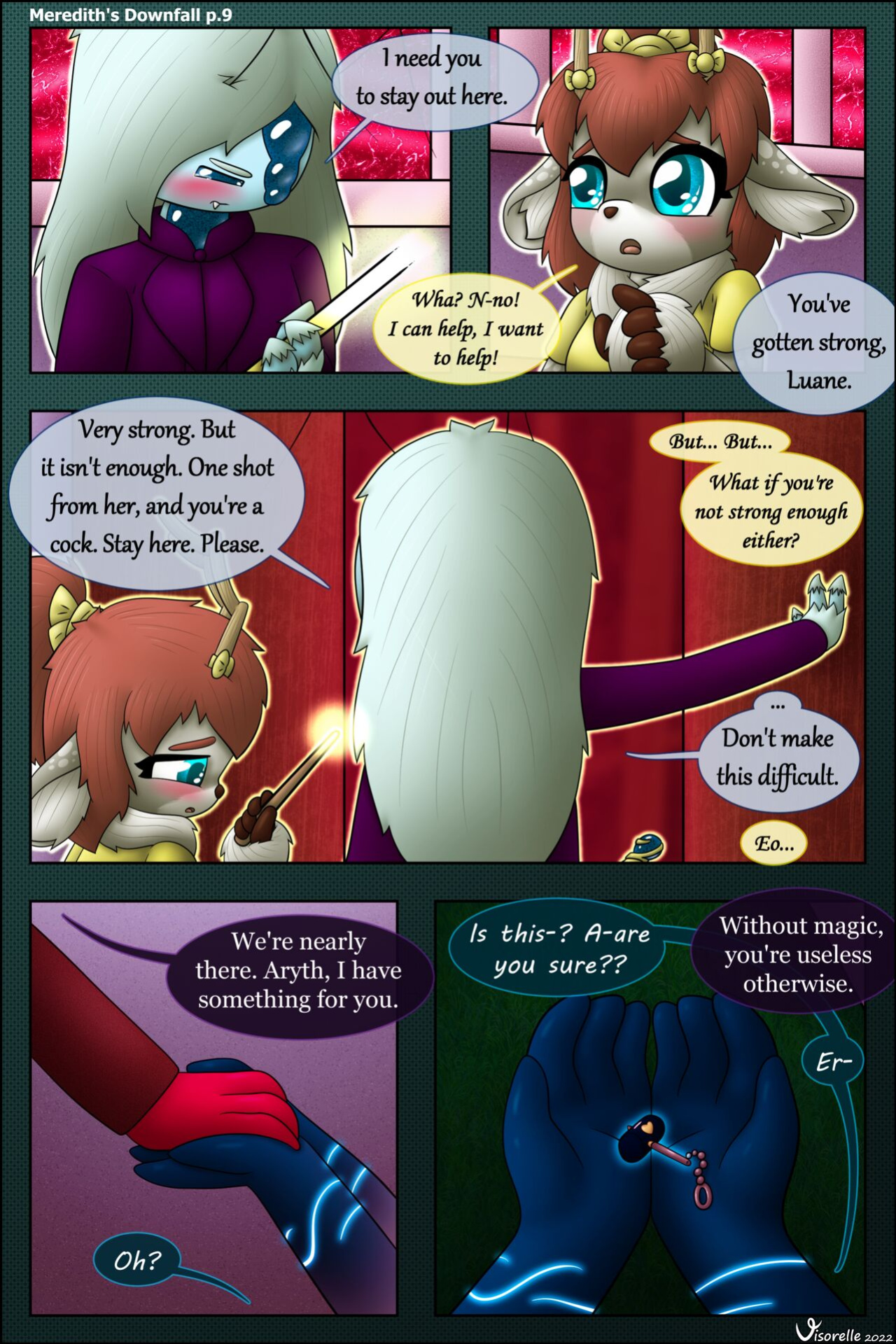 [Visorelle] Meredith's Downfall