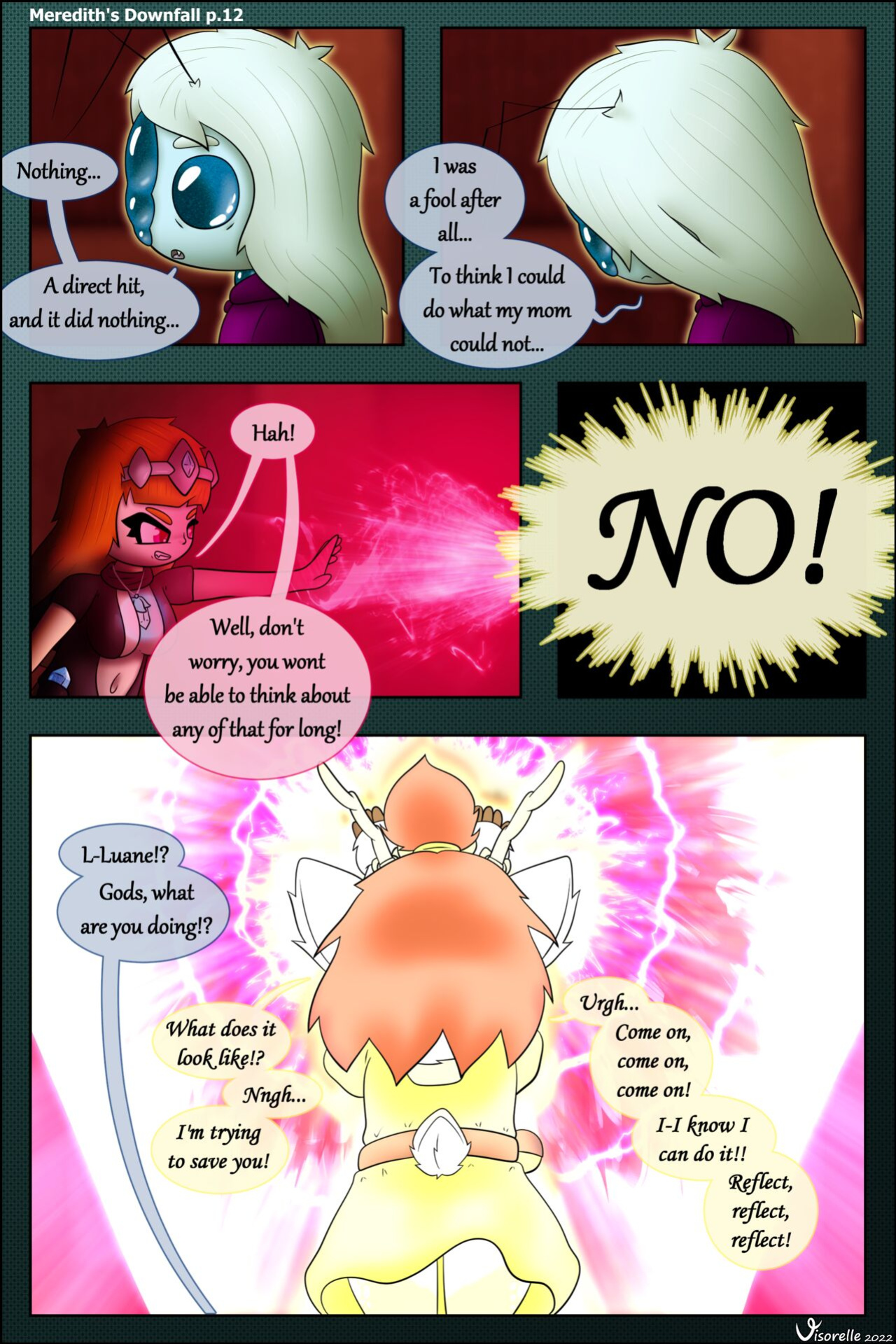 [Visorelle] Meredith's Downfall