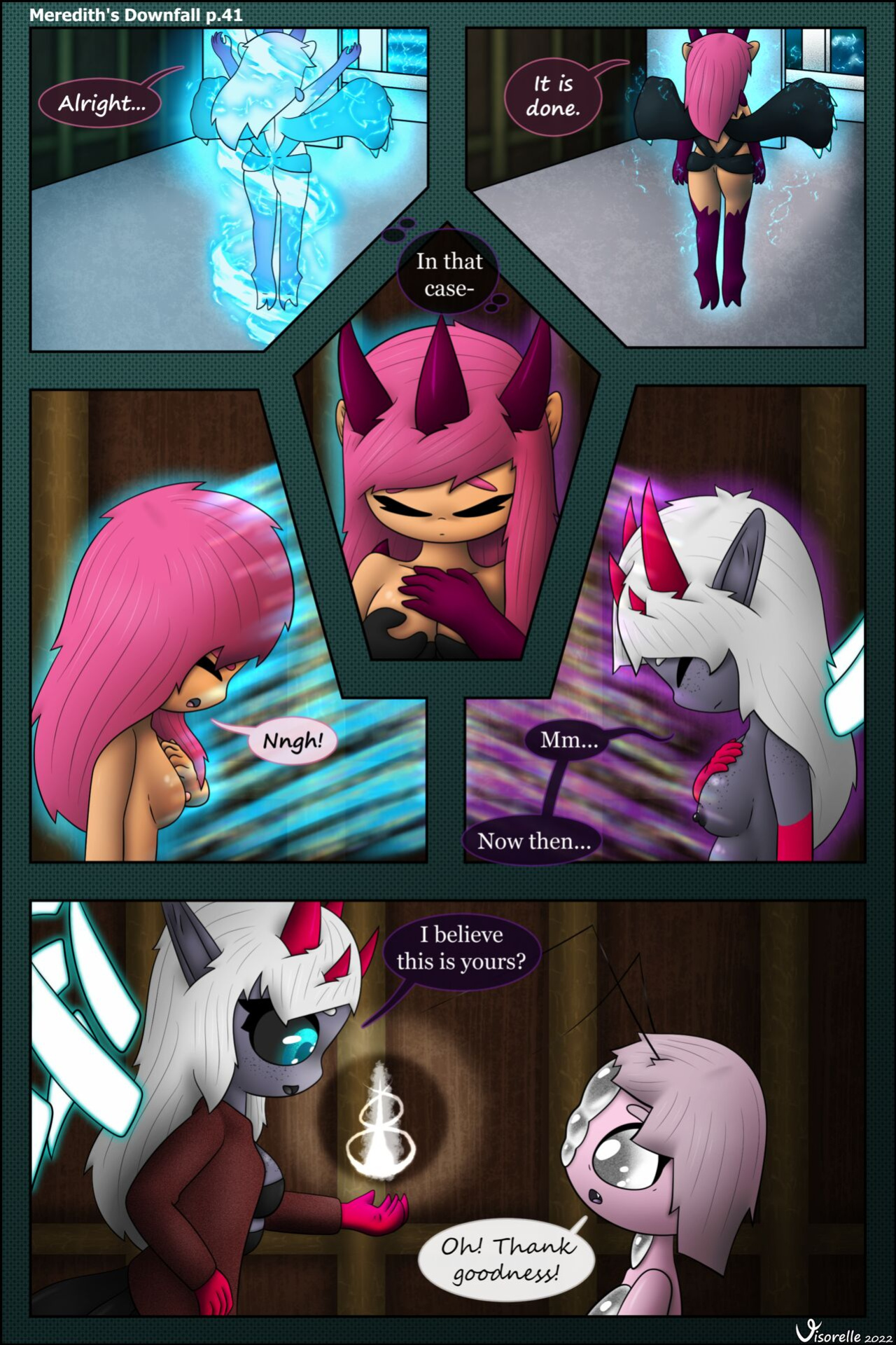 [Visorelle] Meredith's Downfall