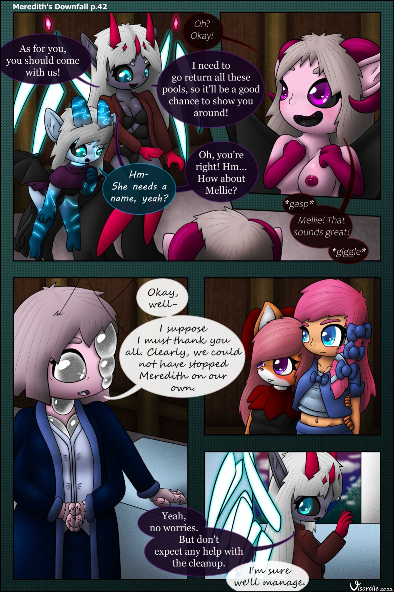 [Visorelle] Meredith's Downfall