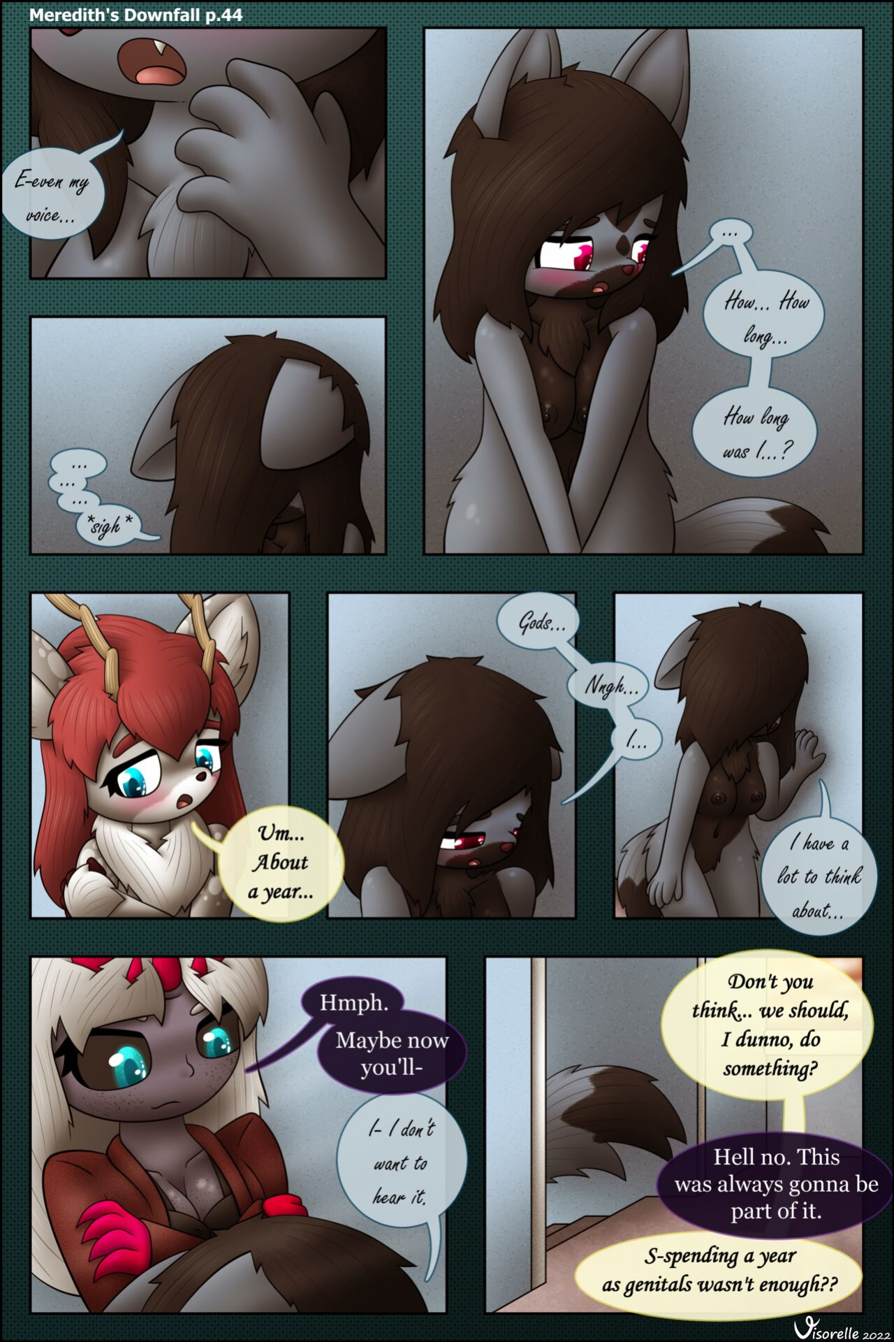 [Visorelle] Meredith's Downfall