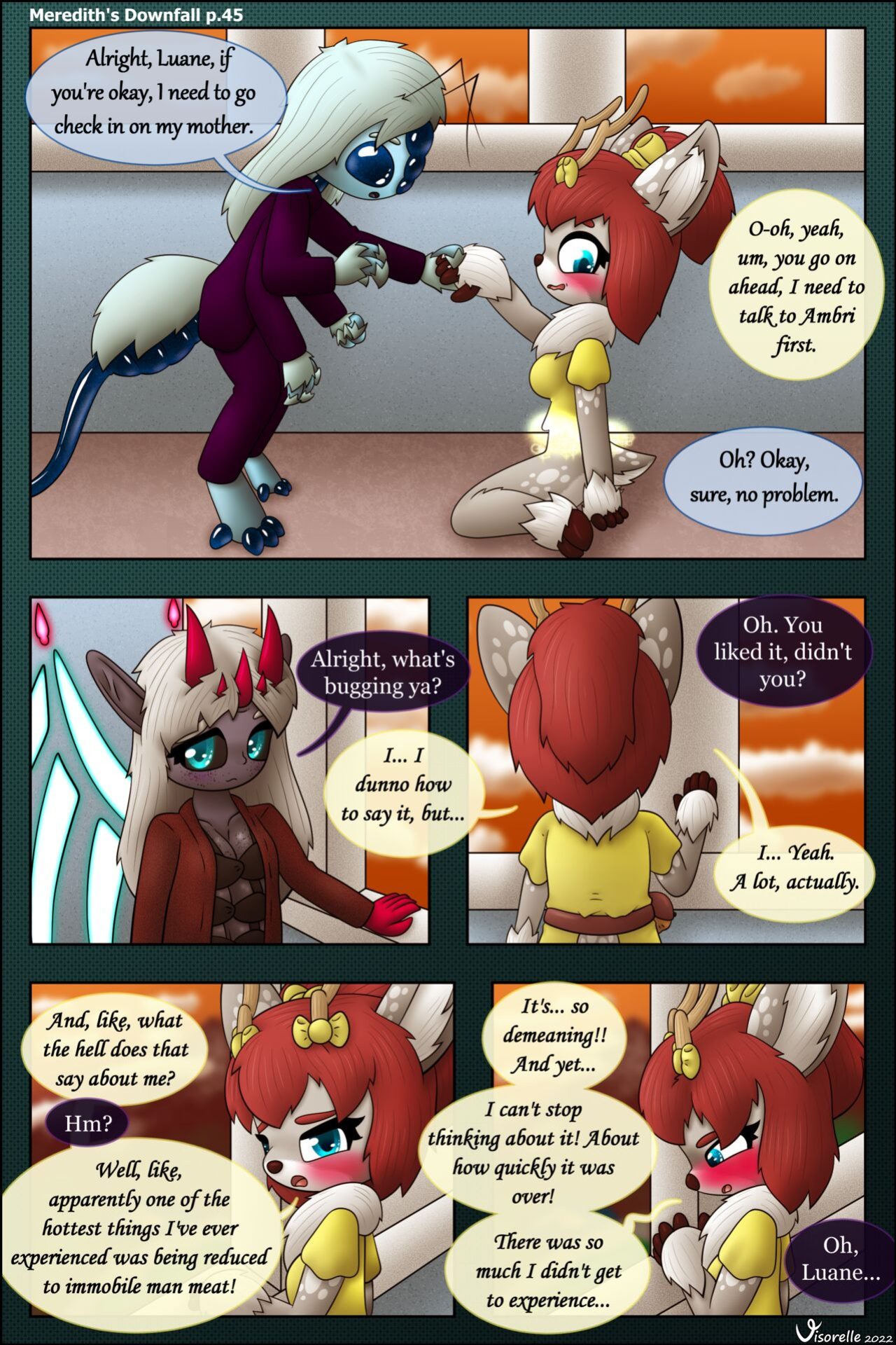 [Visorelle] Meredith's Downfall