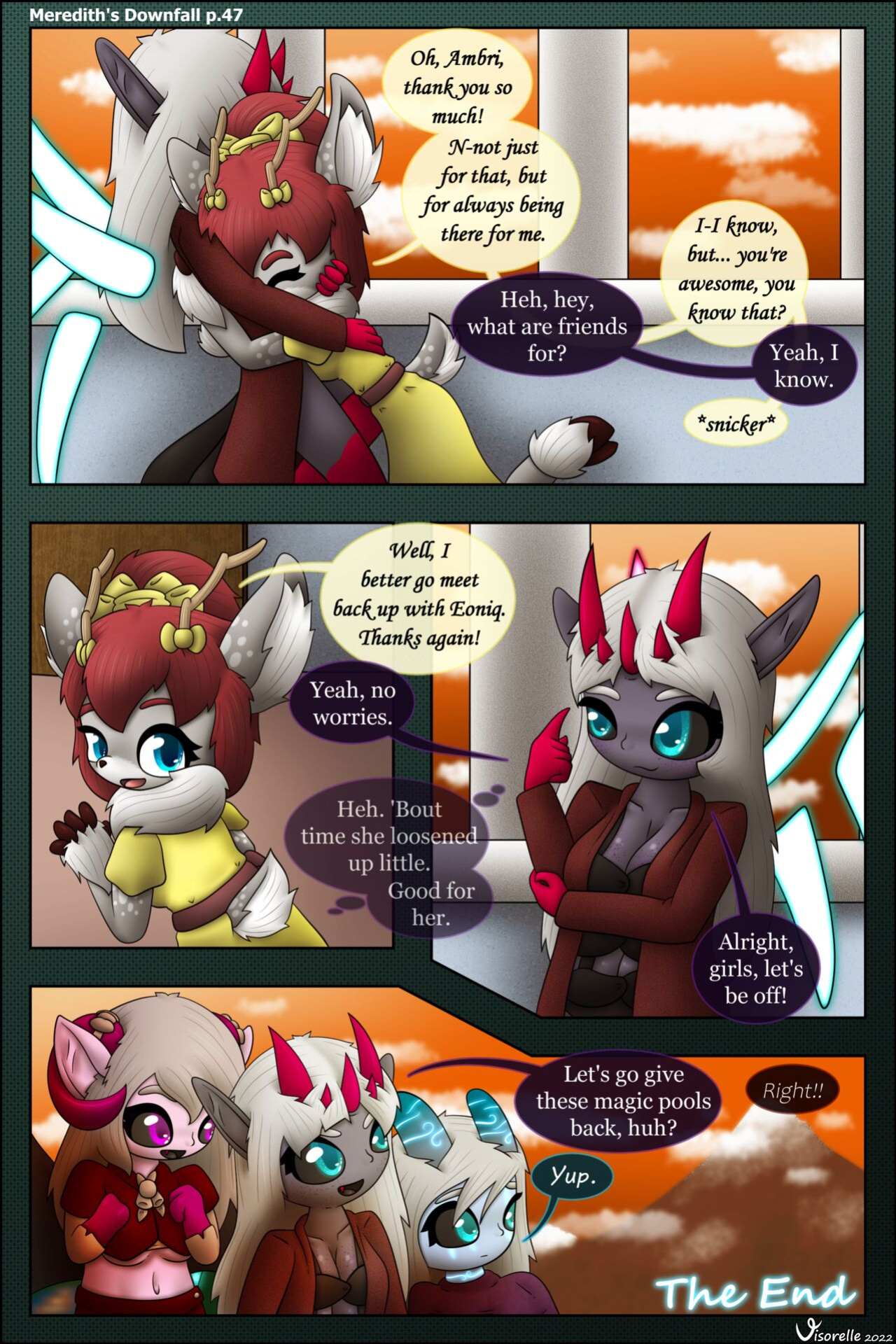 [Visorelle] Meredith's Downfall