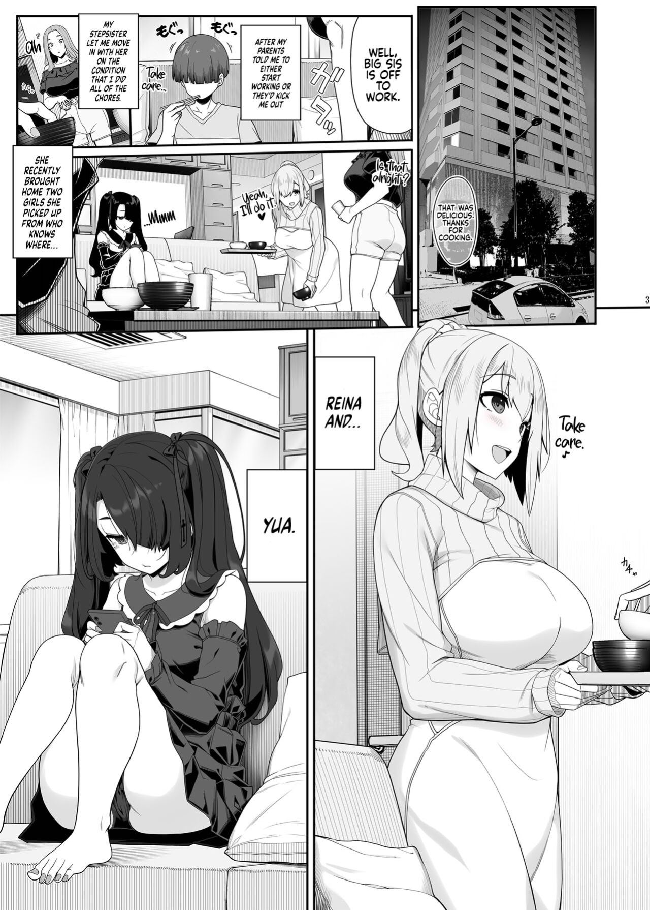 [Kirintei (Kirin Kakeru, Kouri] Wake Ari Josei wa Yoru no Ecchi de Shirokuro Tsuketai | Girls with Baggage Plan to Settle the Score via Sex Tonight [Coffedrug]