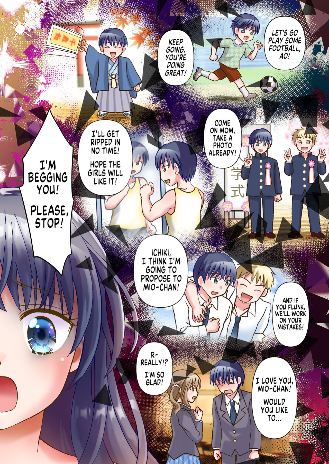 [Amuai Okashi Seisakusho (Yuukey)] Doppelgänger ni Kanojo mo Jinsei mo Ubawarete Bakunyuu JK ni Sareta Boku [GTF]
