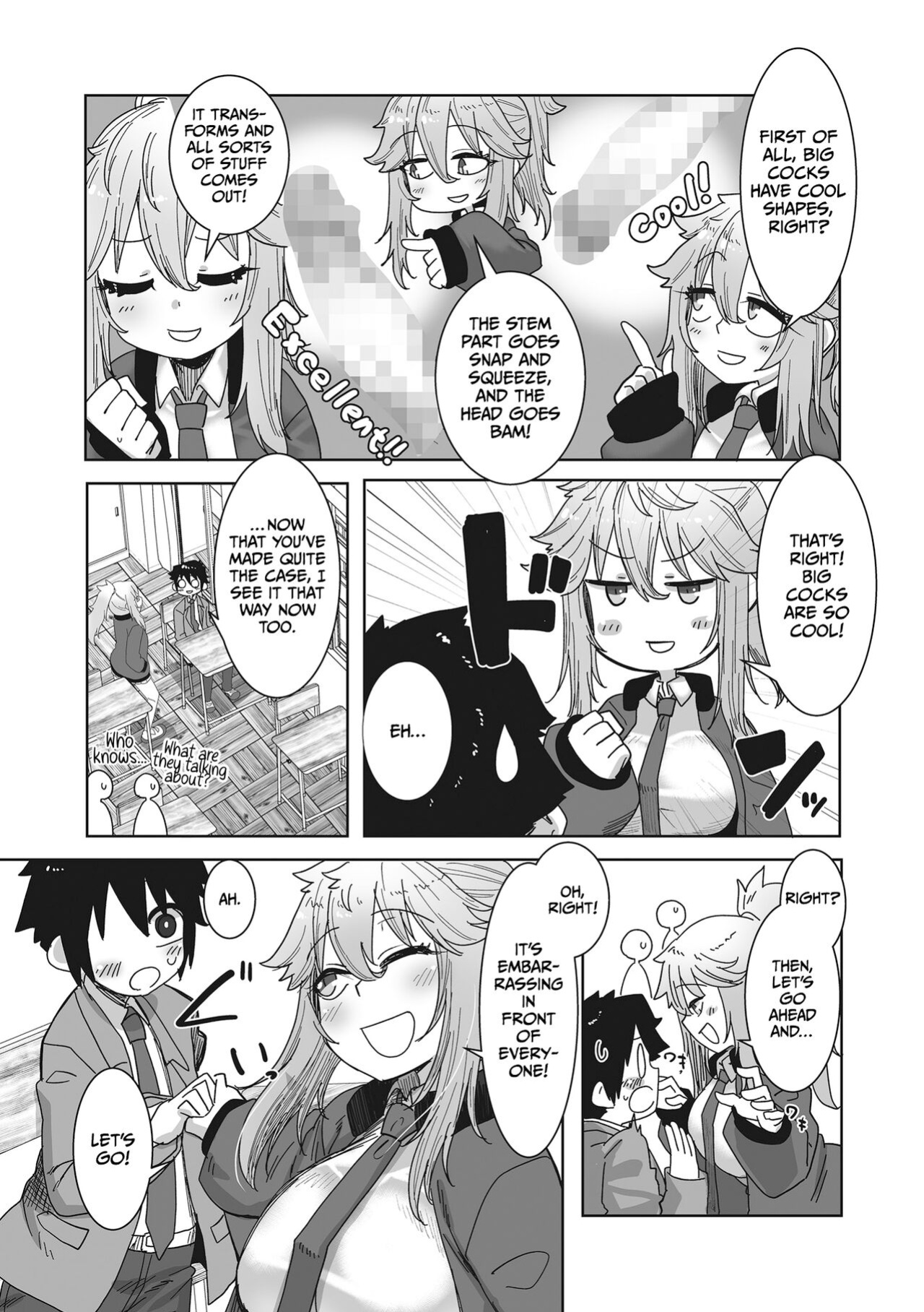[Bakuya] Otaku ni Yasashii Gal wa iru! | Gyarus Who Are Kind to Otaku Exist! [CulturedCommissions]