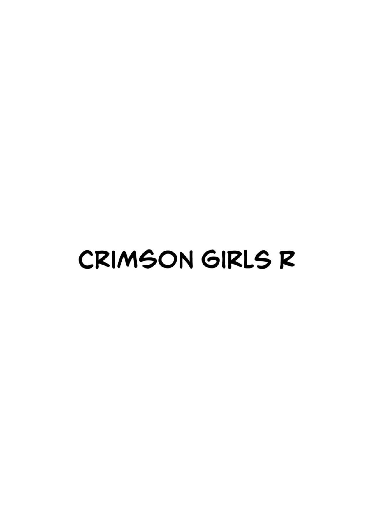 [Crimson] Crimson Girls R [CulturedCommissions]
