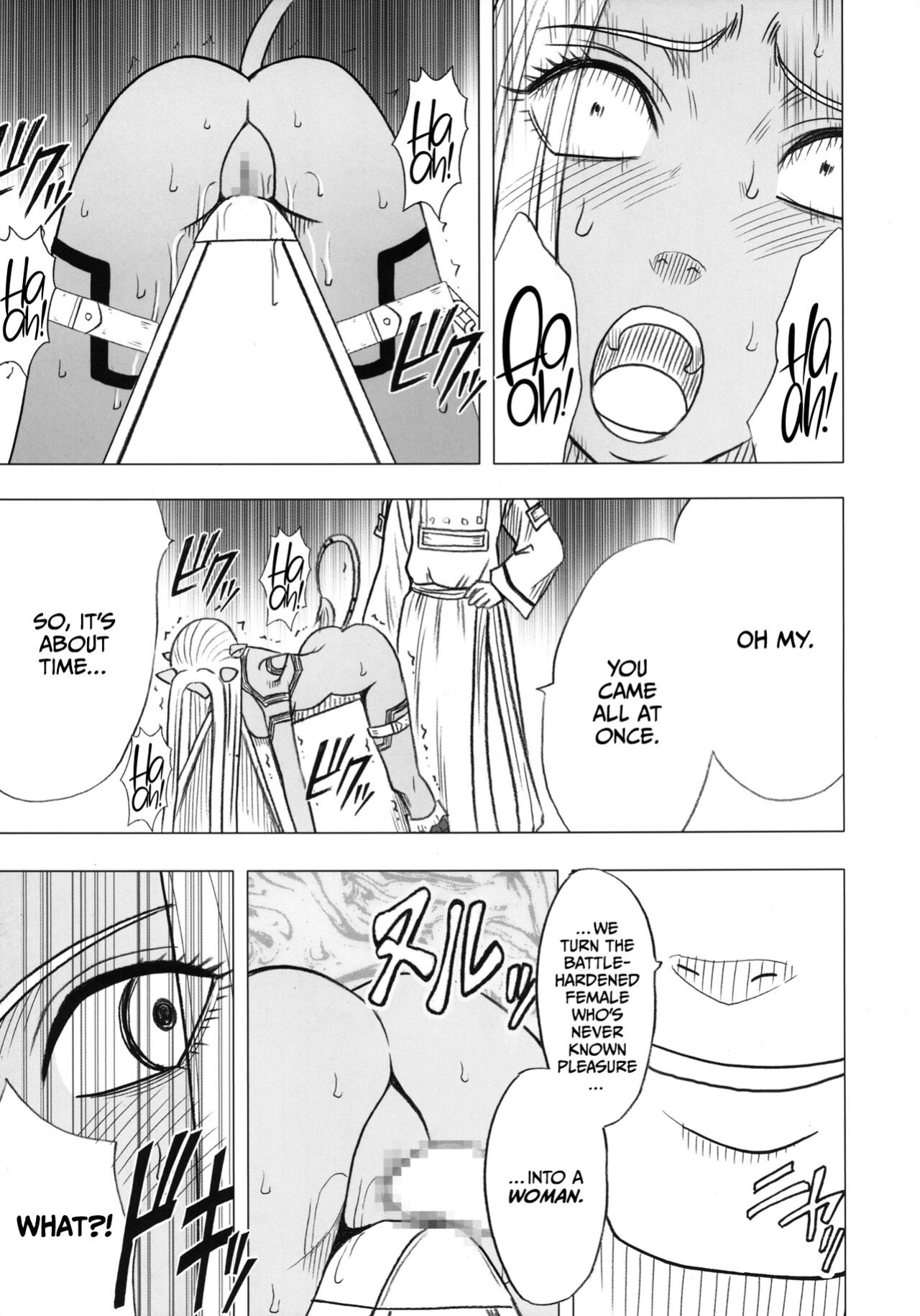 (C83) [Crimson Comics (Carmine)] Teishi-shita Jikan no Naka de (Dragon Quest X) [CulturedCommissions]