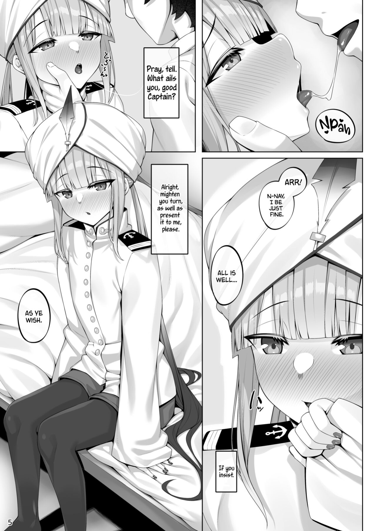 [Watochip Melonpan (Watosu)] Captain to Iroiro Ecchi Hon | Une affaire mystérieuse (Fate/Grand Order) [Pirate English] [Pub Faggots]
