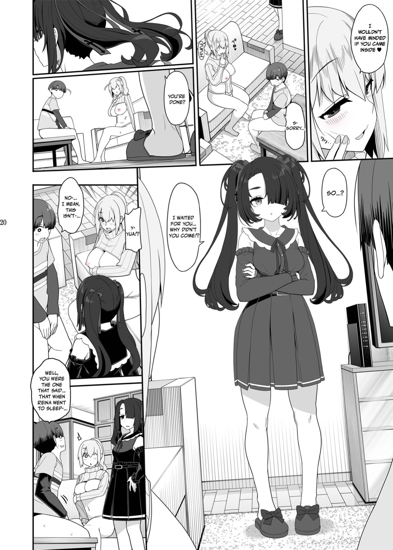 [Kirintei (Kirin Kakeru, Kouri)] Wake Ari Josei wa Yoru no Ecchi de Shirokuro Tsuketai | A Flawed Pair of Girls Want To Settle Things Through A Night Of Sex