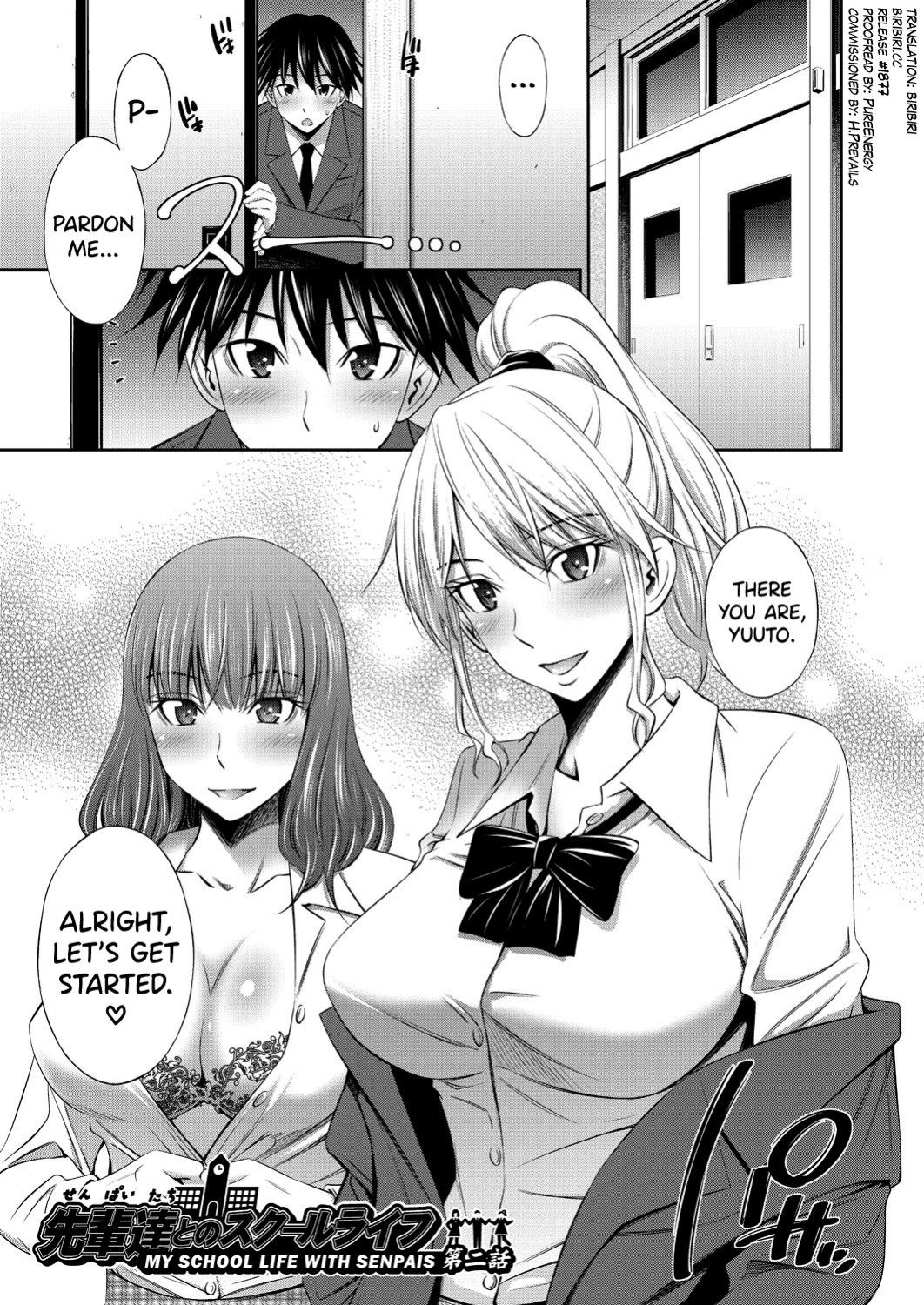 [Sabashi Renya] Senpai-tachi to no Gakuen Seikatsu Ch. 1-5 [biribiri]