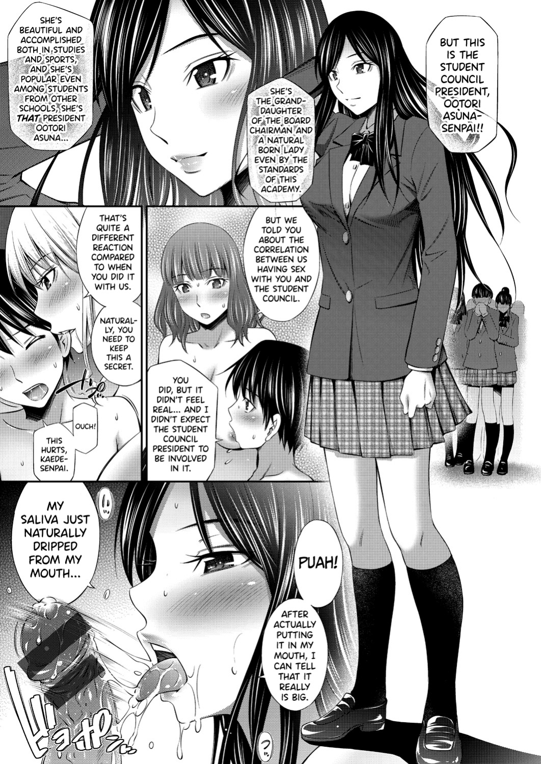 [Sabashi Renya] Senpai-tachi to no Gakuen Seikatsu Ch. 1-5 [biribiri]