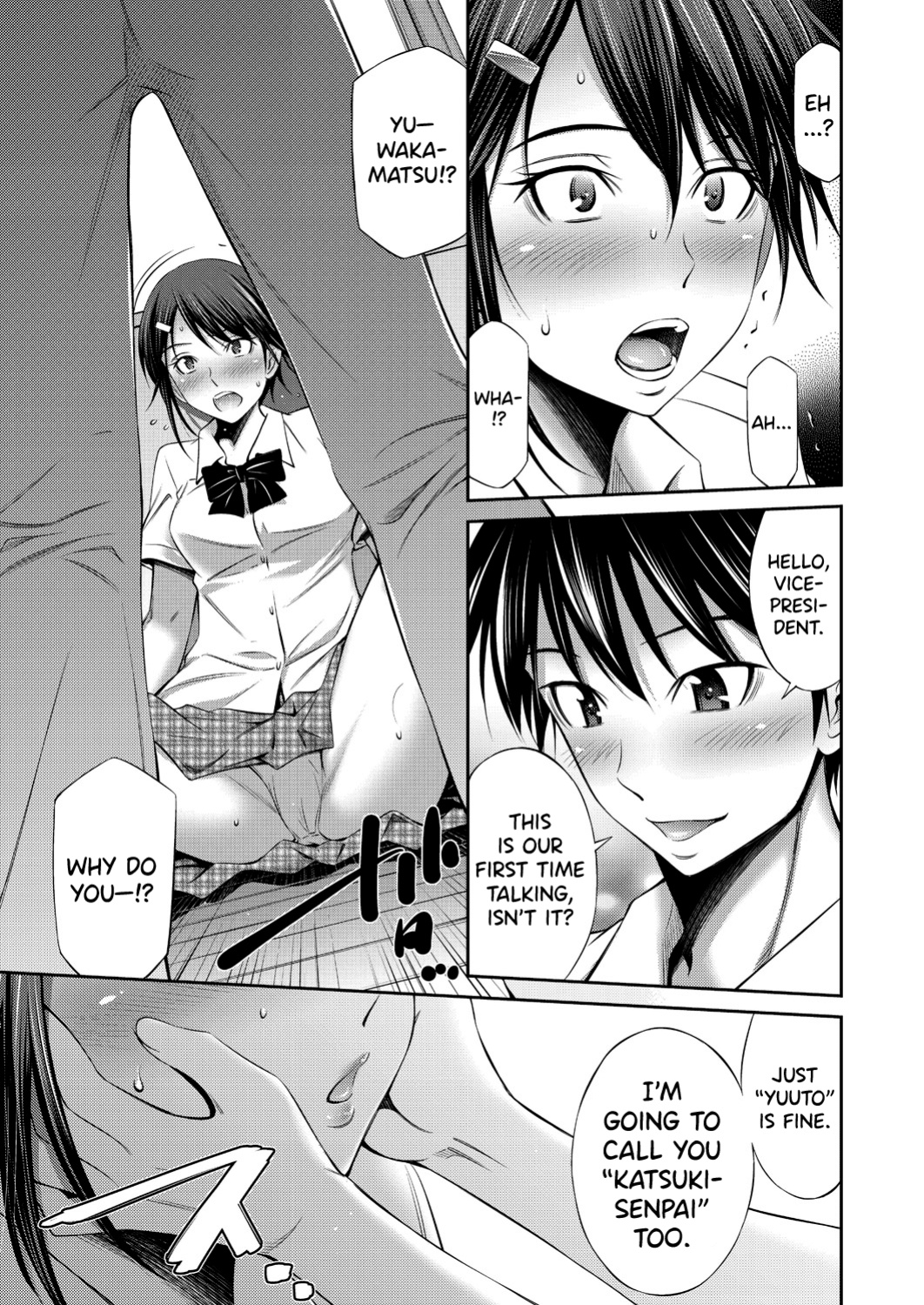 [Sabashi Renya] Senpai-tachi to no Gakuen Seikatsu Ch. 1-5 [biribiri]