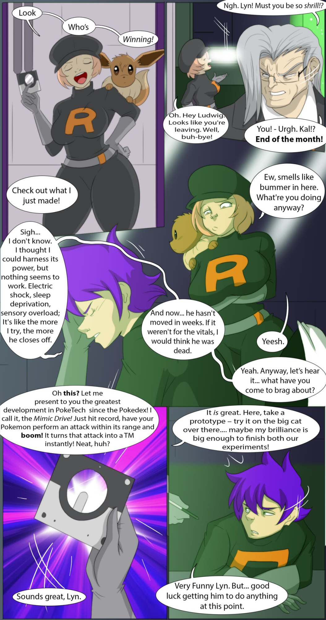 The Psychic Apprentice TG/TF (On Going)