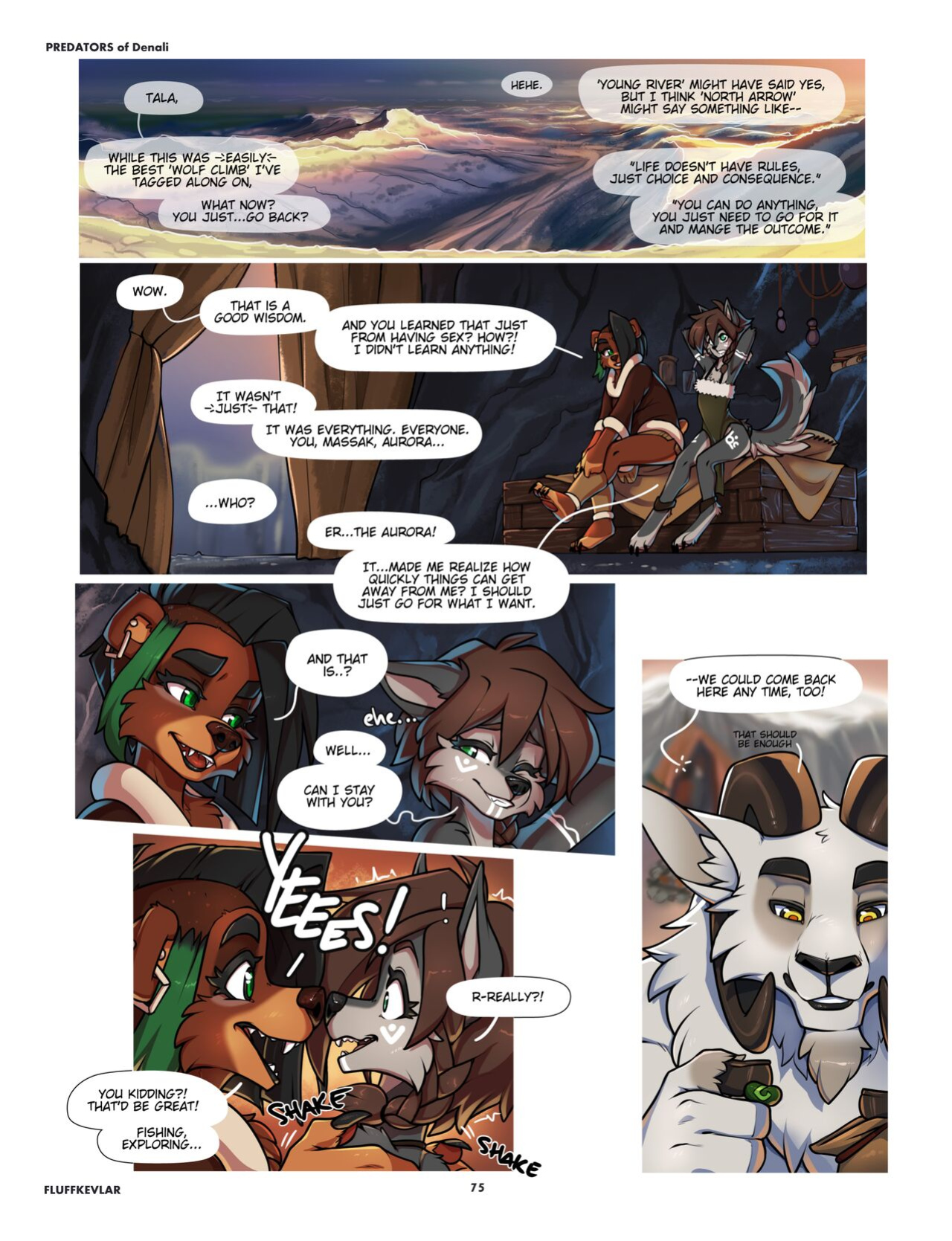 [Fluff-Kevlar] Predators of Denali (W/ Extras)