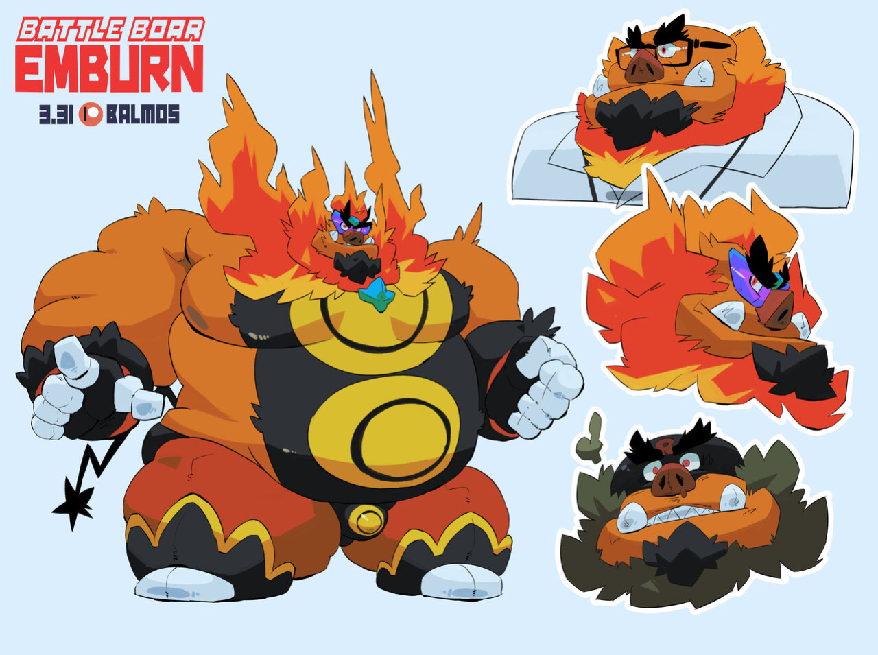 [Balmos] BATTLE BOAR EMBURN