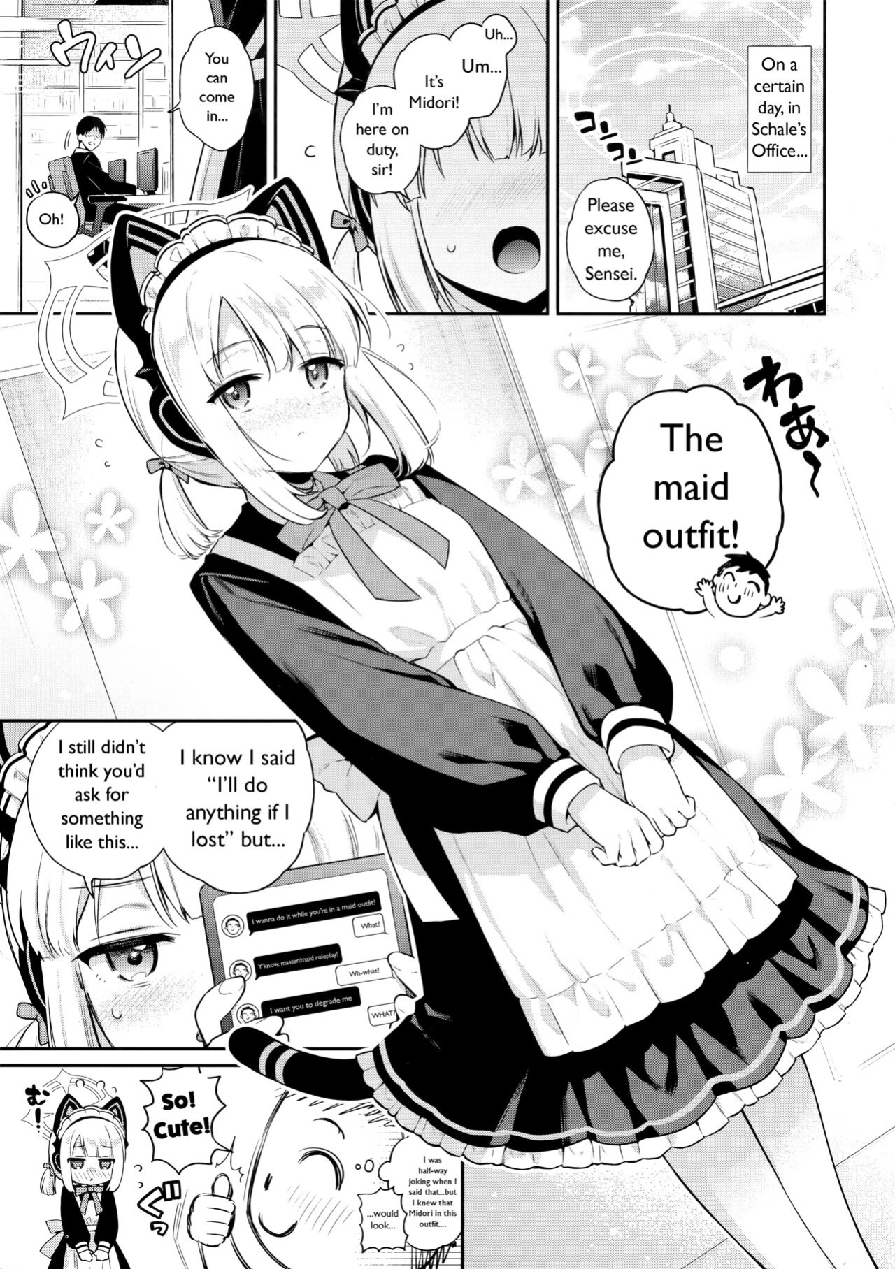 (C103) [K+W (sasachinn)] Sensei, Minna ni wa Naisho Desu yo? (Blue Archive) [YetAnotherTranslator]