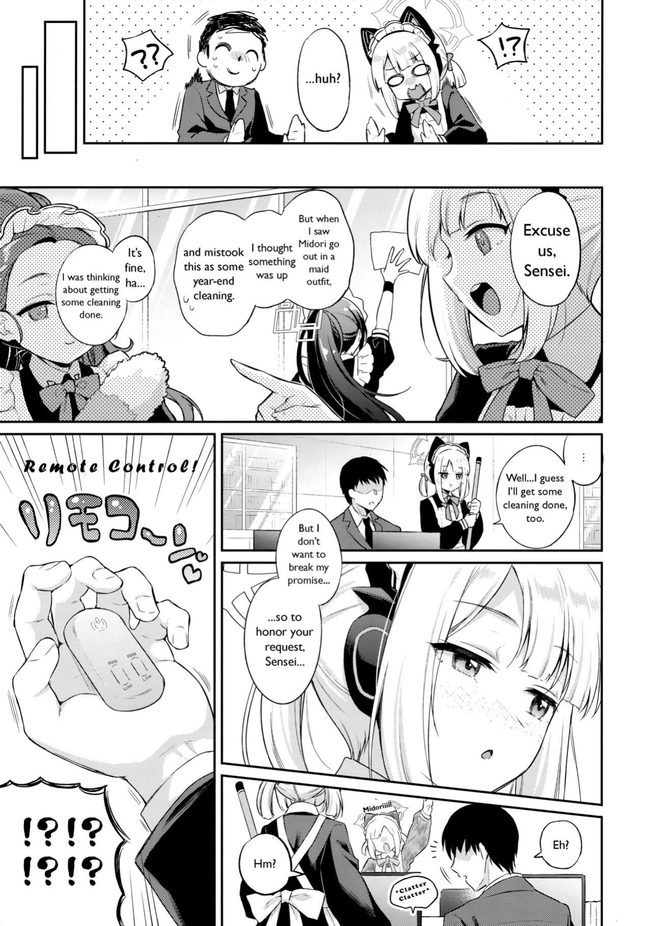 (C103) [K+W (sasachinn)] Sensei, Minna ni wa Naisho Desu yo? (Blue Archive) [YetAnotherTranslator]