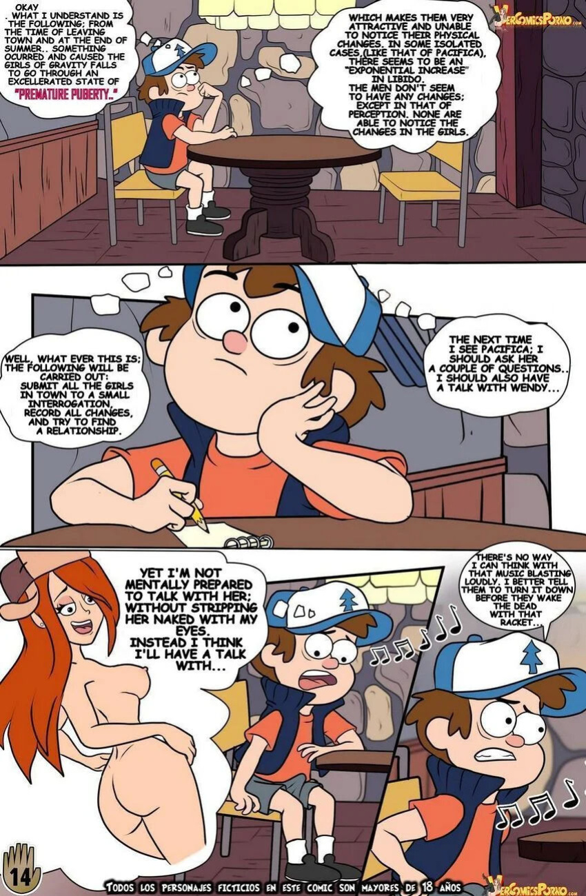 A Summer Of Pleasure 1-5 (Gravity Falls)(Drah Navlag)(Reuploaded)(I Found All Of Them :))
