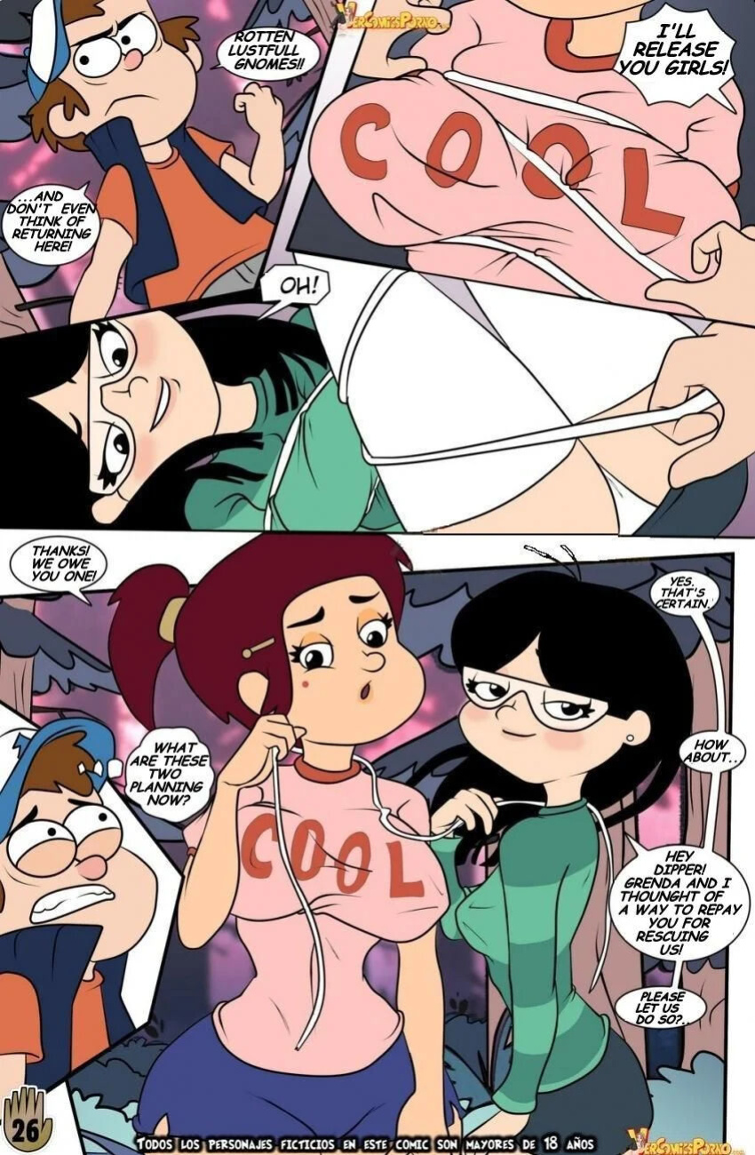 A Summer Of Pleasure 1-5 (Gravity Falls)(Drah Navlag)(Reuploaded)(I Found All Of Them :))