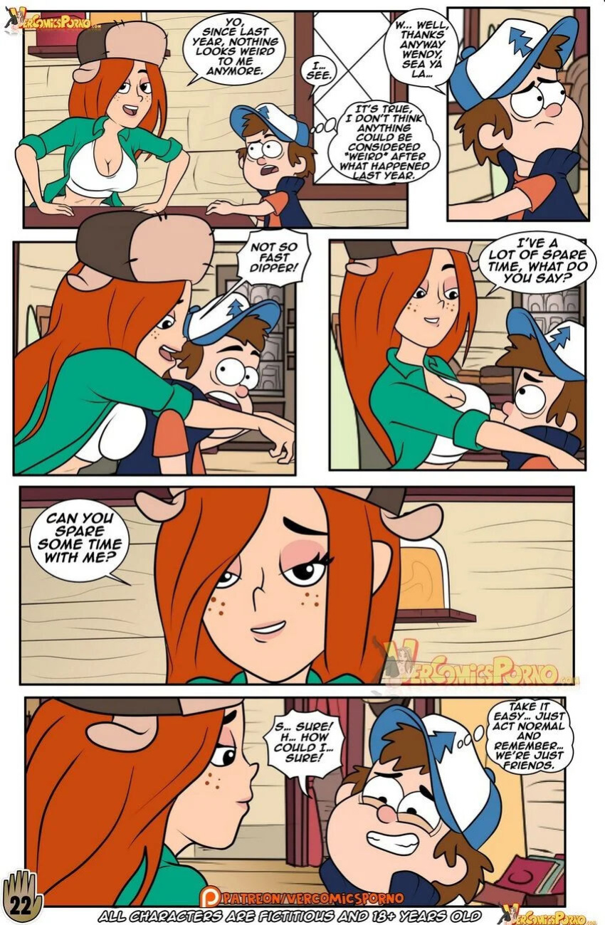 A Summer Of Pleasure 1-5 (Gravity Falls)(Drah Navlag)(Reuploaded)(I Found All Of Them :))