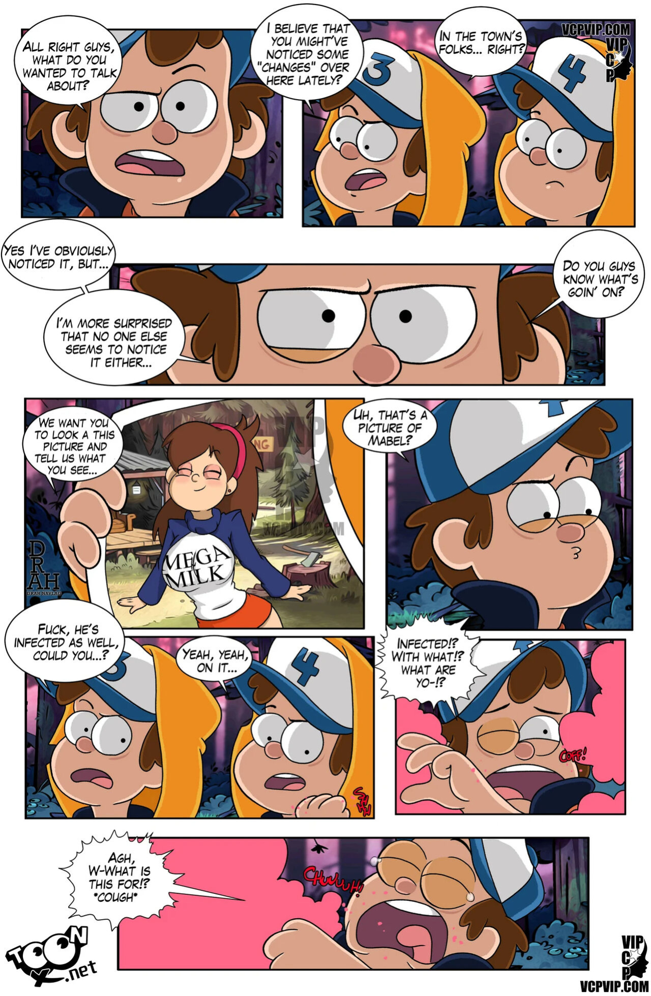 A Summer Of Pleasure 1-5 (Gravity Falls)(Drah Navlag)(Reuploaded)(I Found All Of Them :))