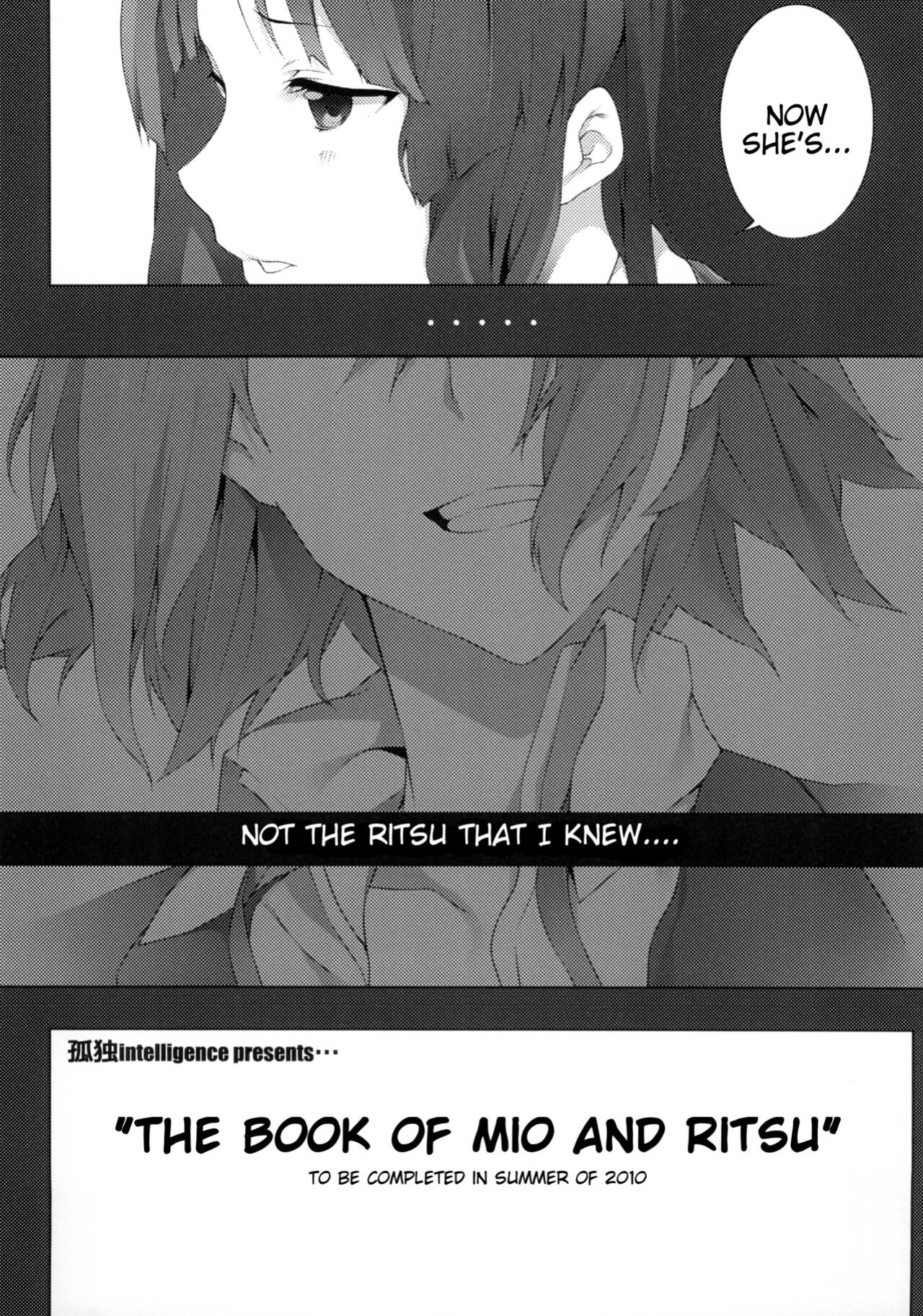 (C79) [Kodoku Intelligence (Nanao)] the book of "mio" 3 (K-ON!) [Tigoris Translates]