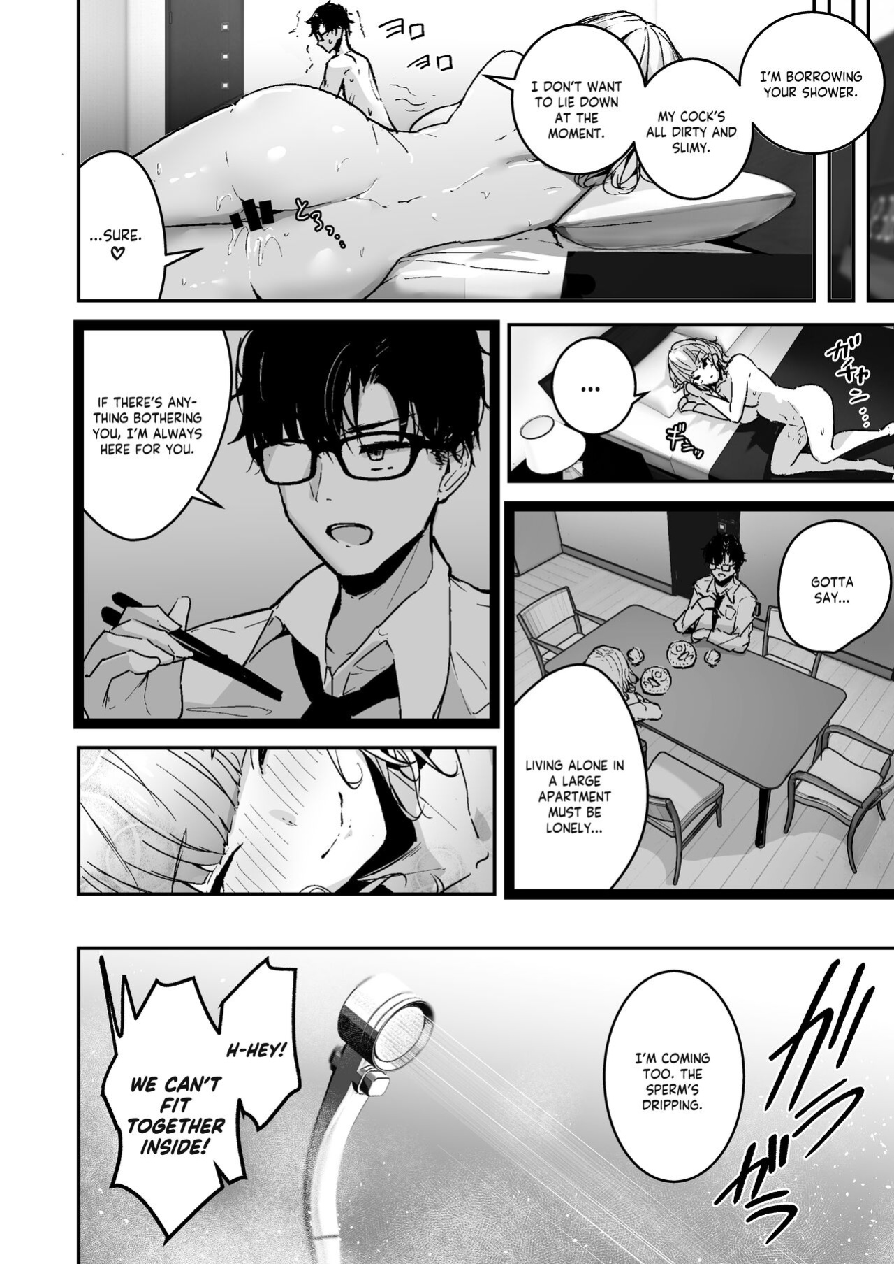 [Unitoshiki] Kinpatsu Chounyuu Gal ni Gyaku Deriheru Atsukai Sarete Iru Ore no Hanashi | Blonde Gal with Huge Tits Treats Me Like a Manslut [flowerswamp]