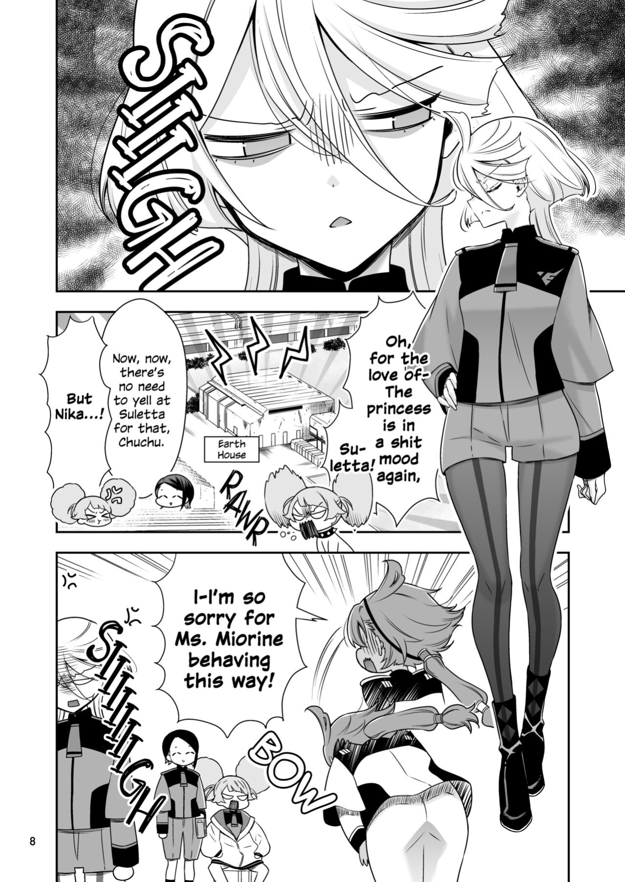 [Waterfall (Takano Saku)] Shiawase na Hibi -if- | Days of Happiness -if- (Mobile Suit Gundam: The Witch from Mercury)