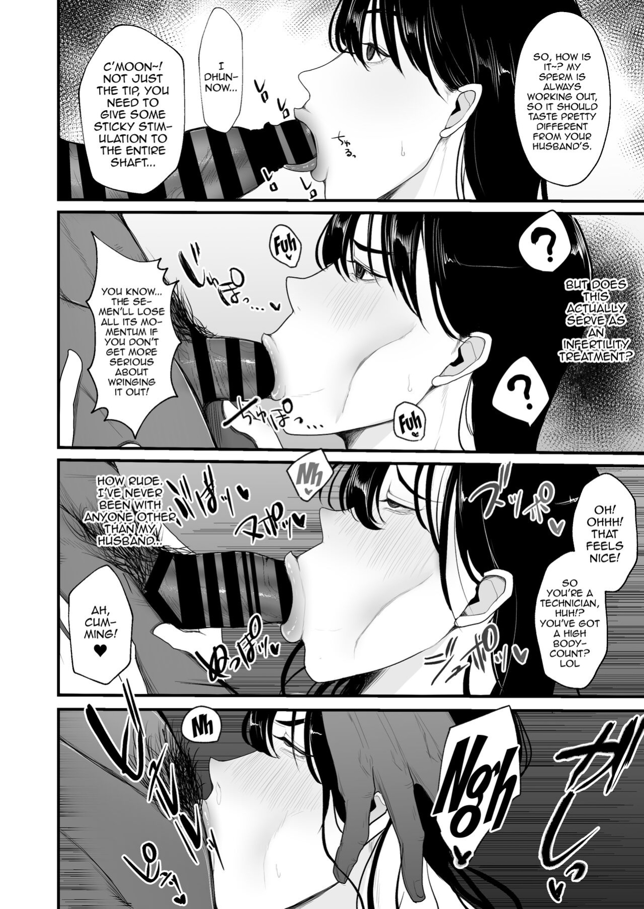 [Nanda Kono Sekai (Giriken)] Ninkatsu Hitozuma Akutoku Saimin Ryouhou de Gokainin / A Housewife Looking To Get Pregnant Gets Inseminated By The Wrong Person Misusing Hypnosis Therapy