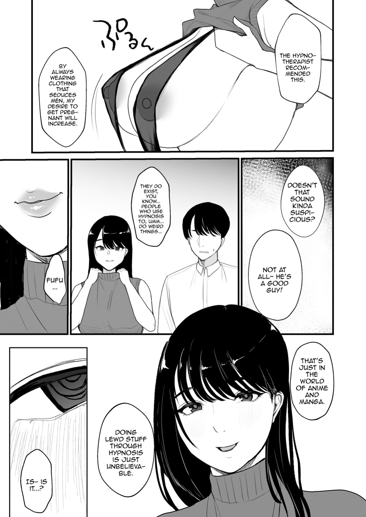 [Nanda Kono Sekai (Giriken)] Ninkatsu Hitozuma Akutoku Saimin Ryouhou de Gokainin / A Housewife Looking To Get Pregnant Gets Inseminated By The Wrong Person Misusing Hypnosis Therapy