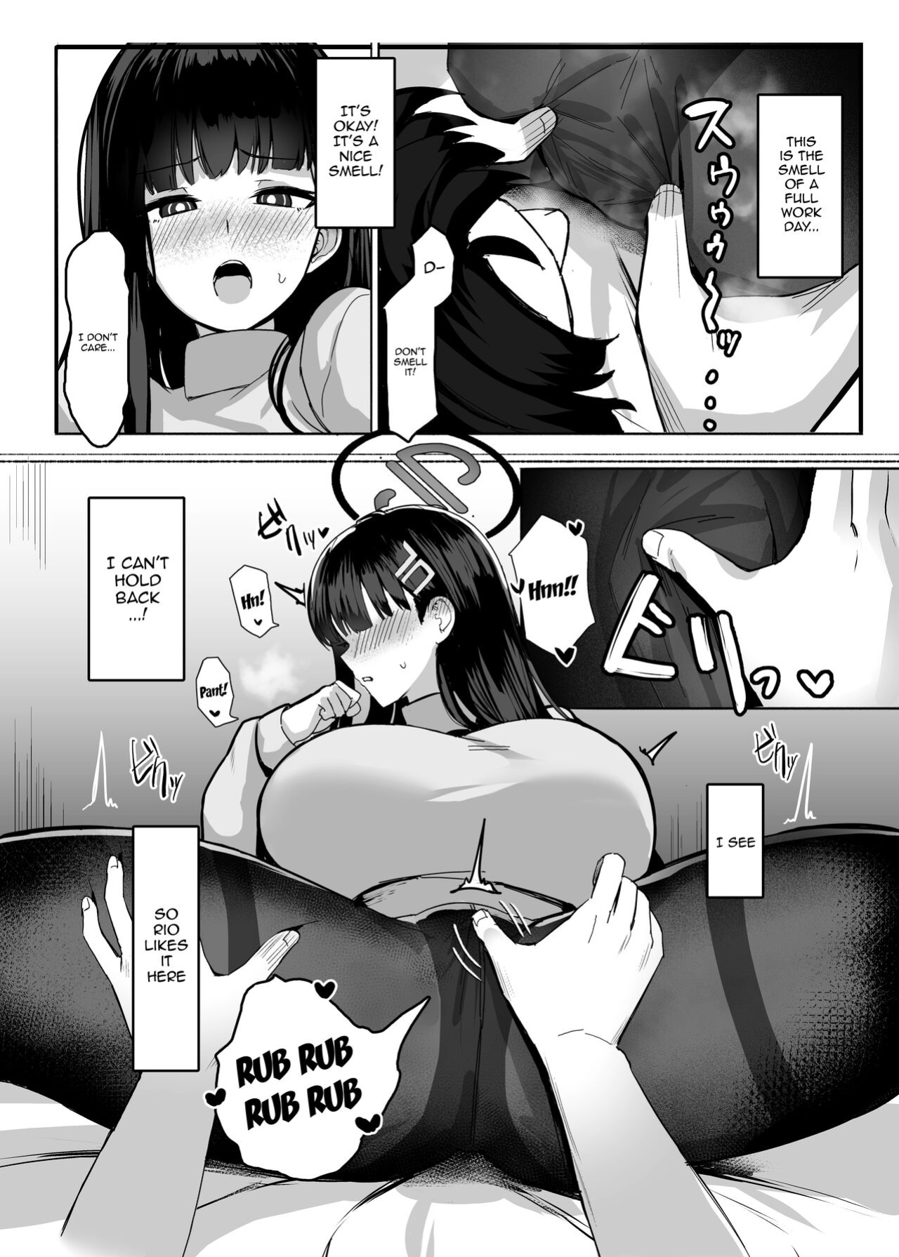 [Nijyouhan (ijou)] Rio no gouri wa ikioi deose / Push Rio's Rationale With Your Enthusiam (Blue Archive)