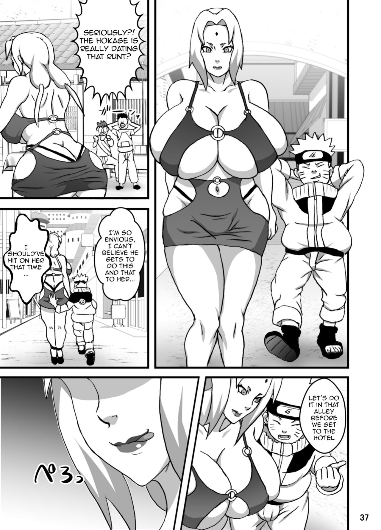[NARUHO-Dou (Naruhodo)] ToroTsuna Hokage Horegusuri no Nan no Maki / Melty Tsunade - Story About The Hokage's Hardships Caused By a Love Drug (Naruto)