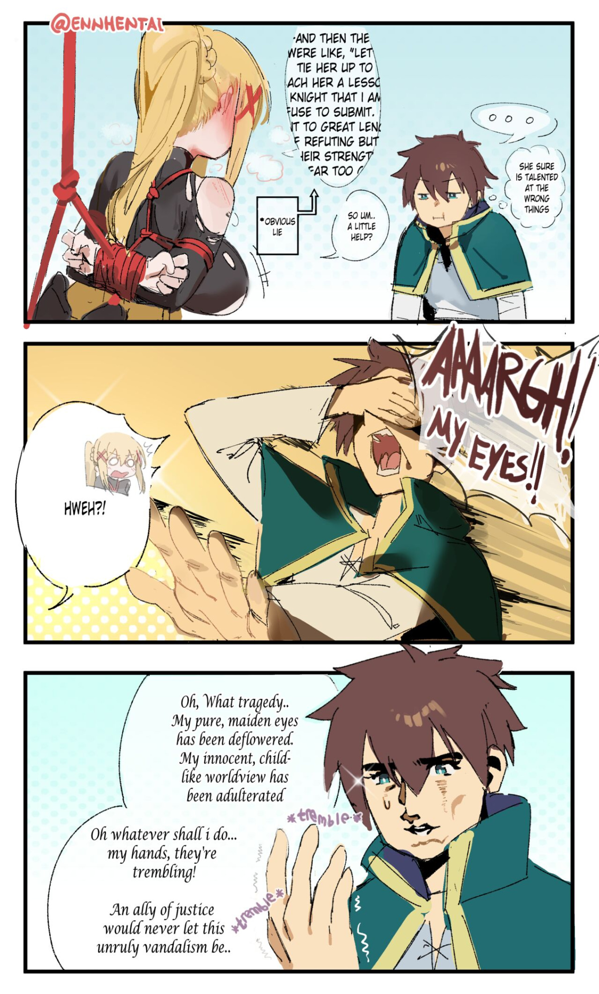 Dorkness x Kazuma [Ennhentai]