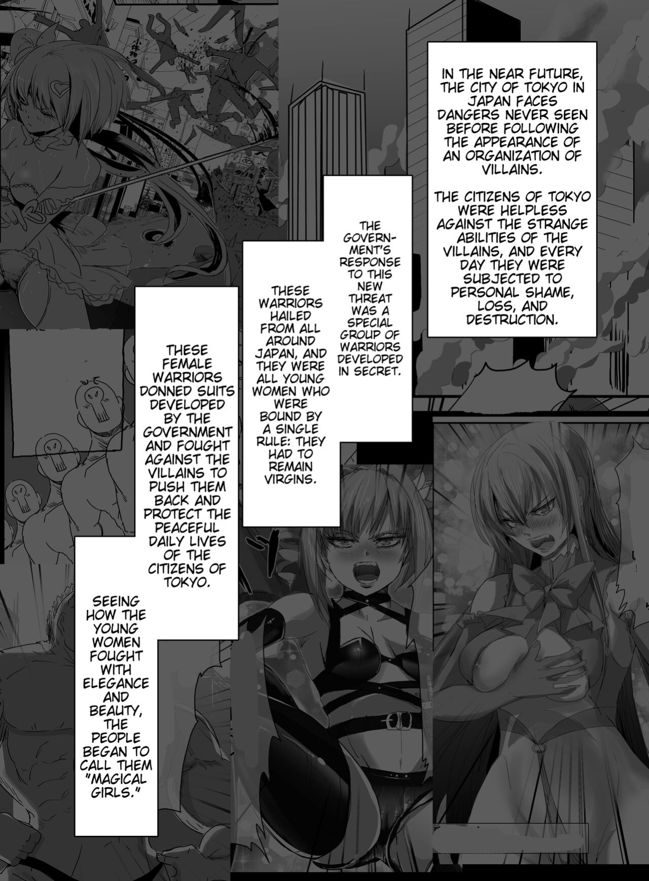 [uniuni (Kisukekun)] Mahou Shoujo VS Saimin Kyoujin [Tigoris Translates]