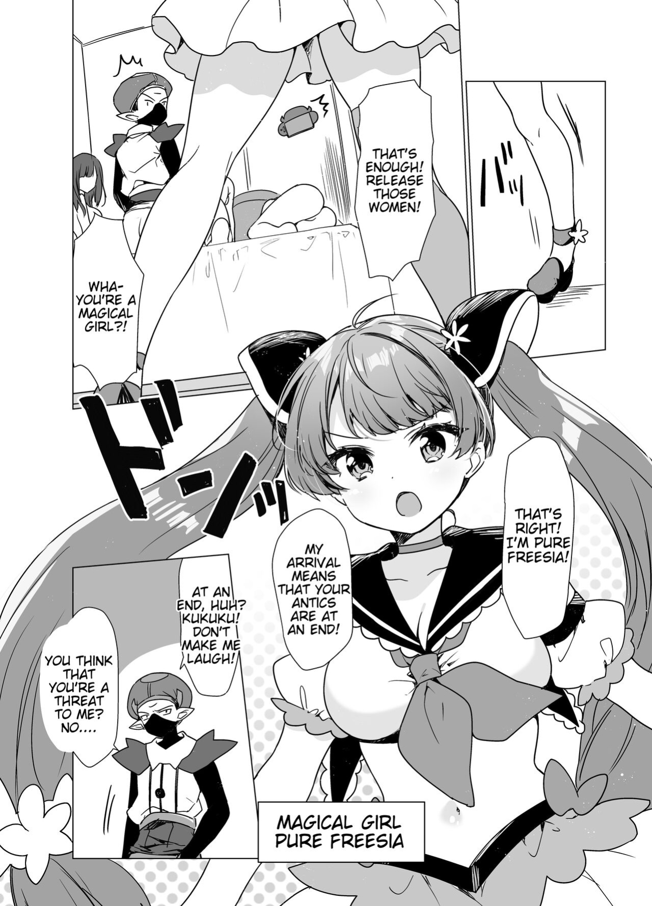 [uniuni (Kisukekun)] Mahou Shoujo VS Saimin Kyoujin [Tigoris Translates]